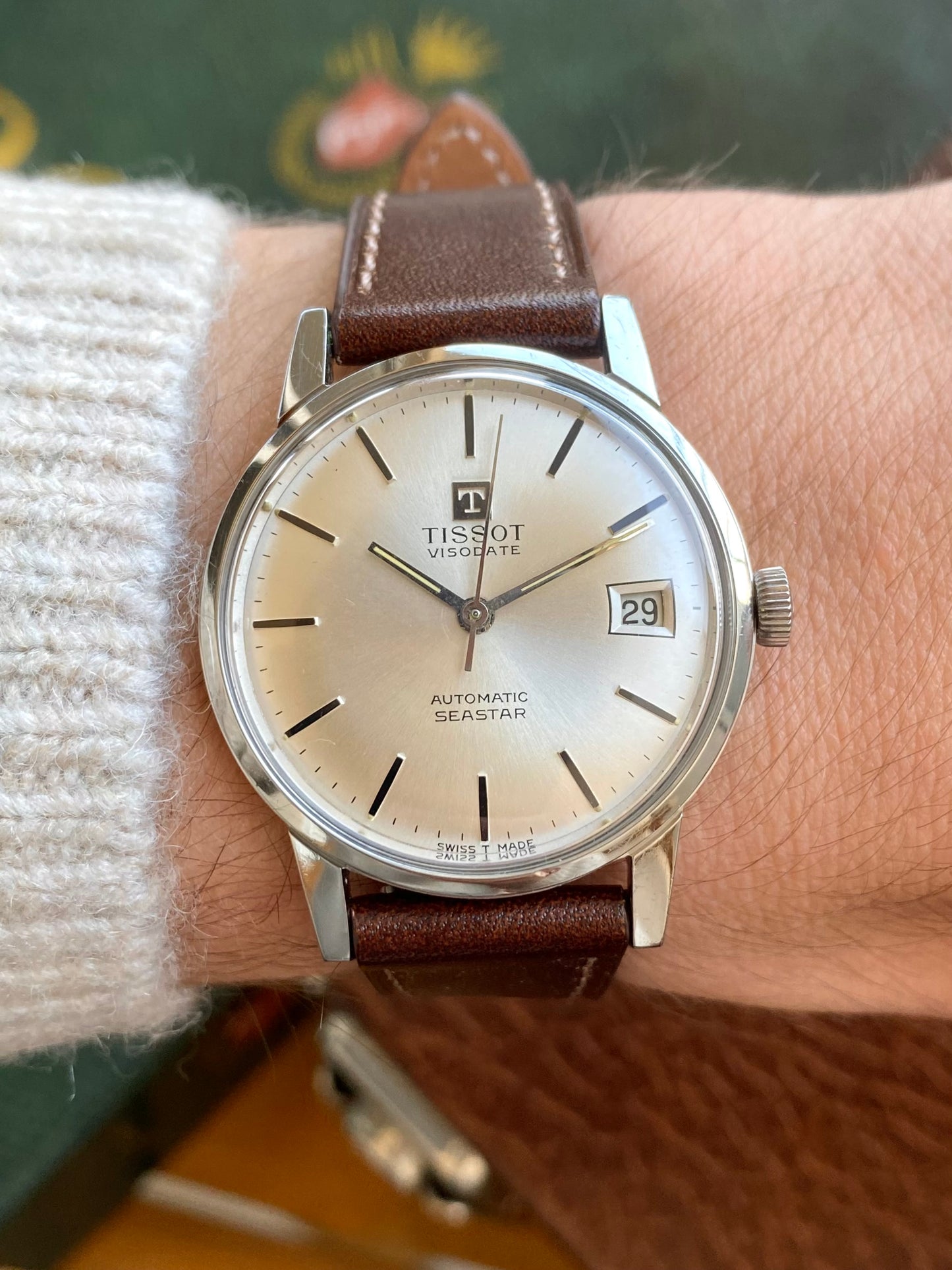 Tissot Visodate Seastar Automatic - Montre Vintage Mecanique Cal.784-2 1960
