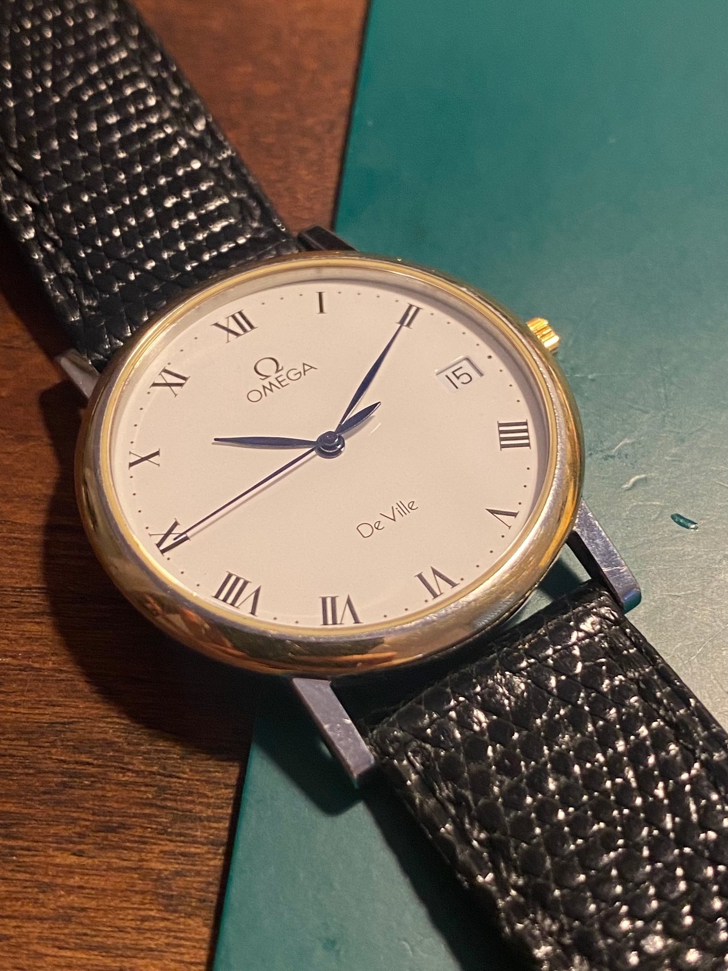 Omega De Ville Quartz 1532 Montre 196.2432 1990