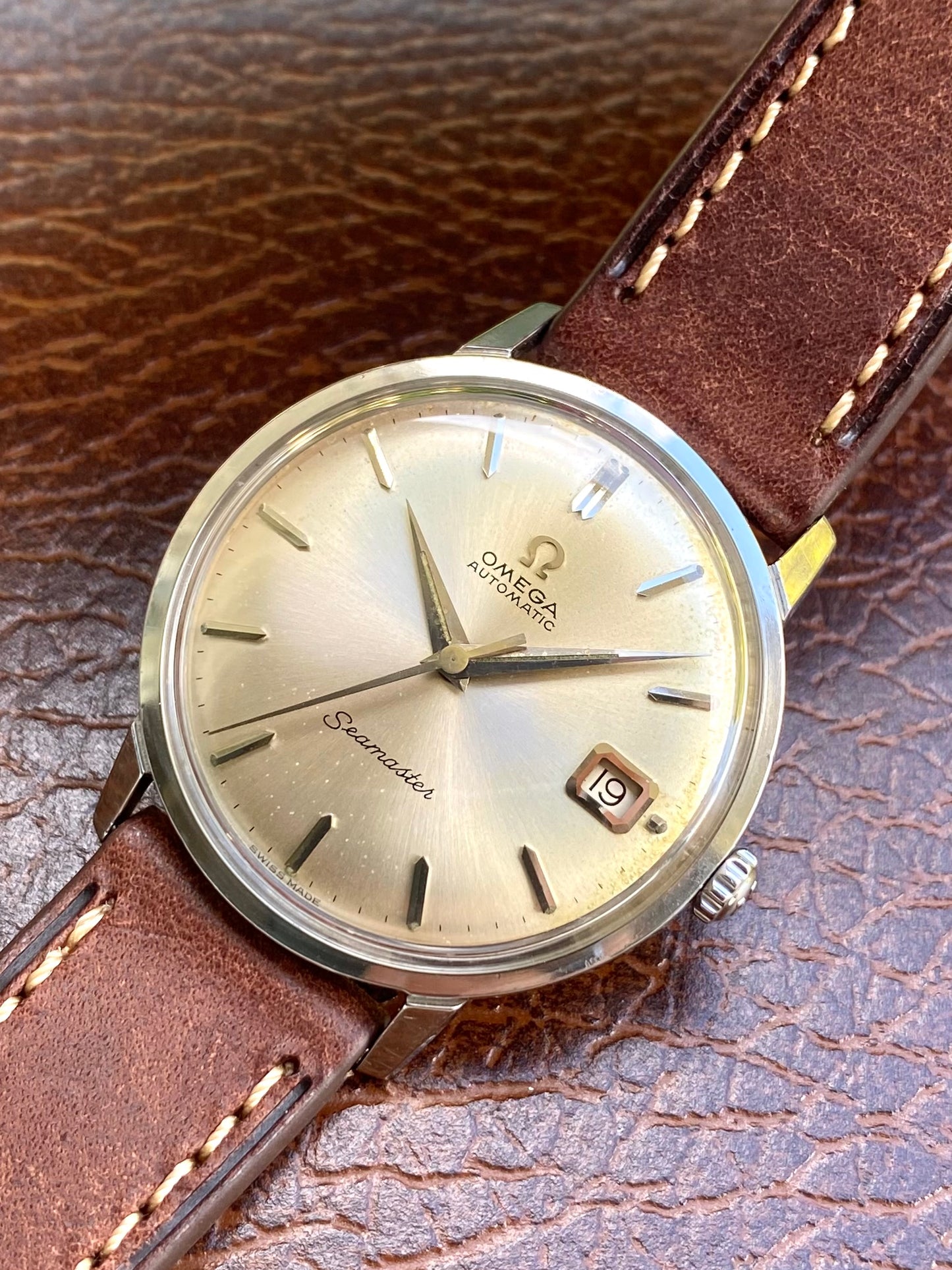 Omega Seamaster Automatic Cal.562 Montre Vintage Mécanique Ref.166.001 - 1963