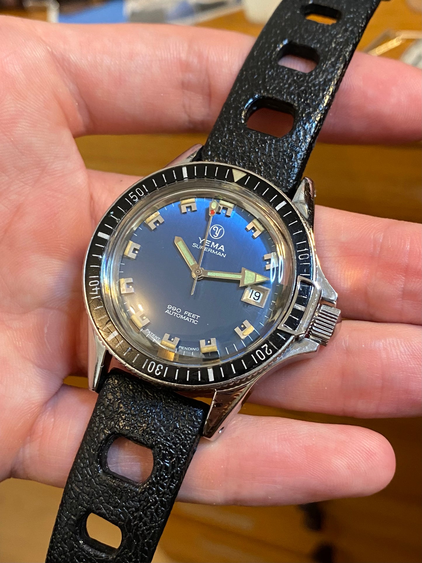 Yema Superman Automatic 241117 - Montre Vintage Mécanique France FE5611 - 1970