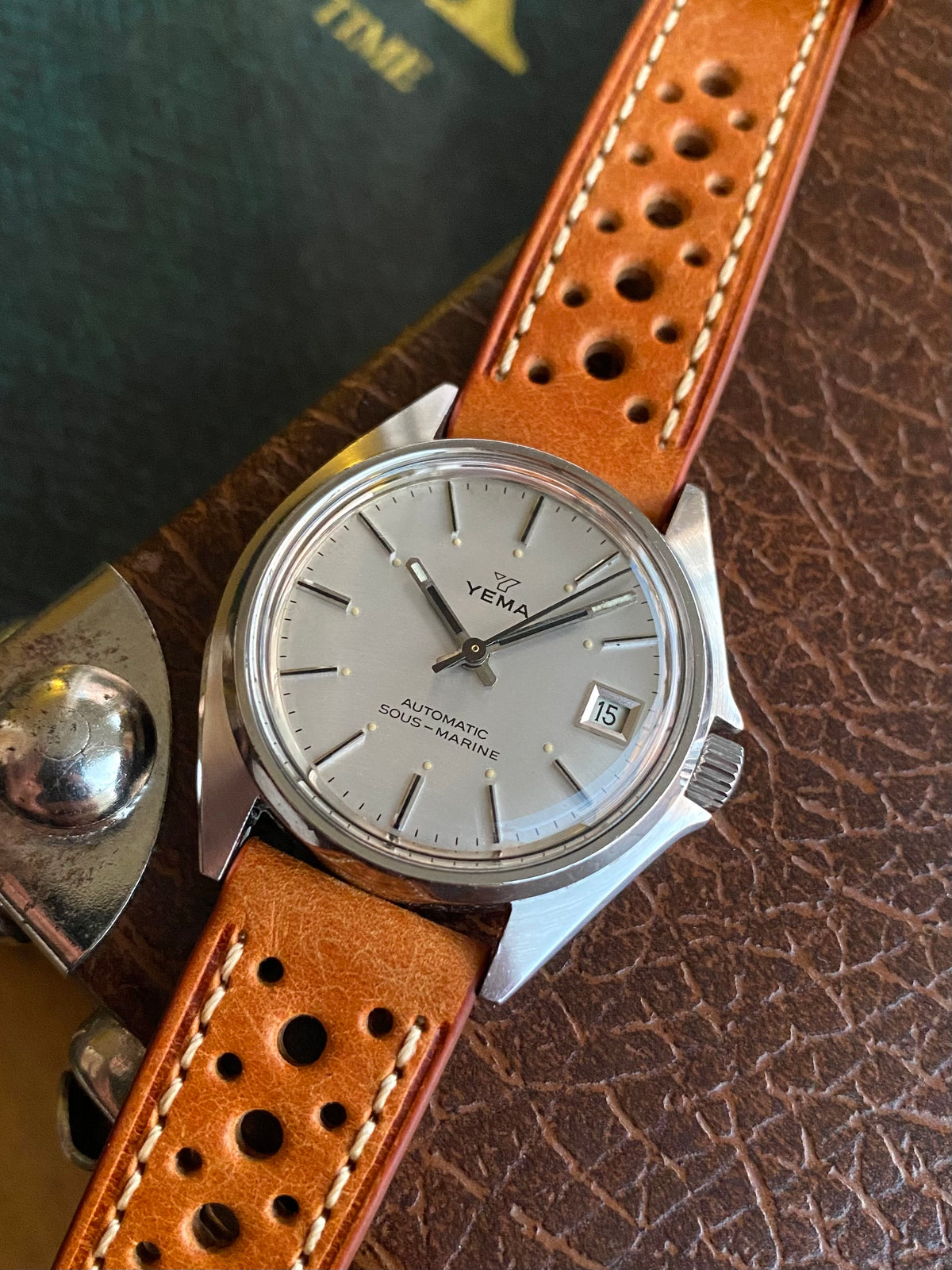 Yema France Sous-Marine Automatic - Montre Vintage Mécanique FE4611 1970