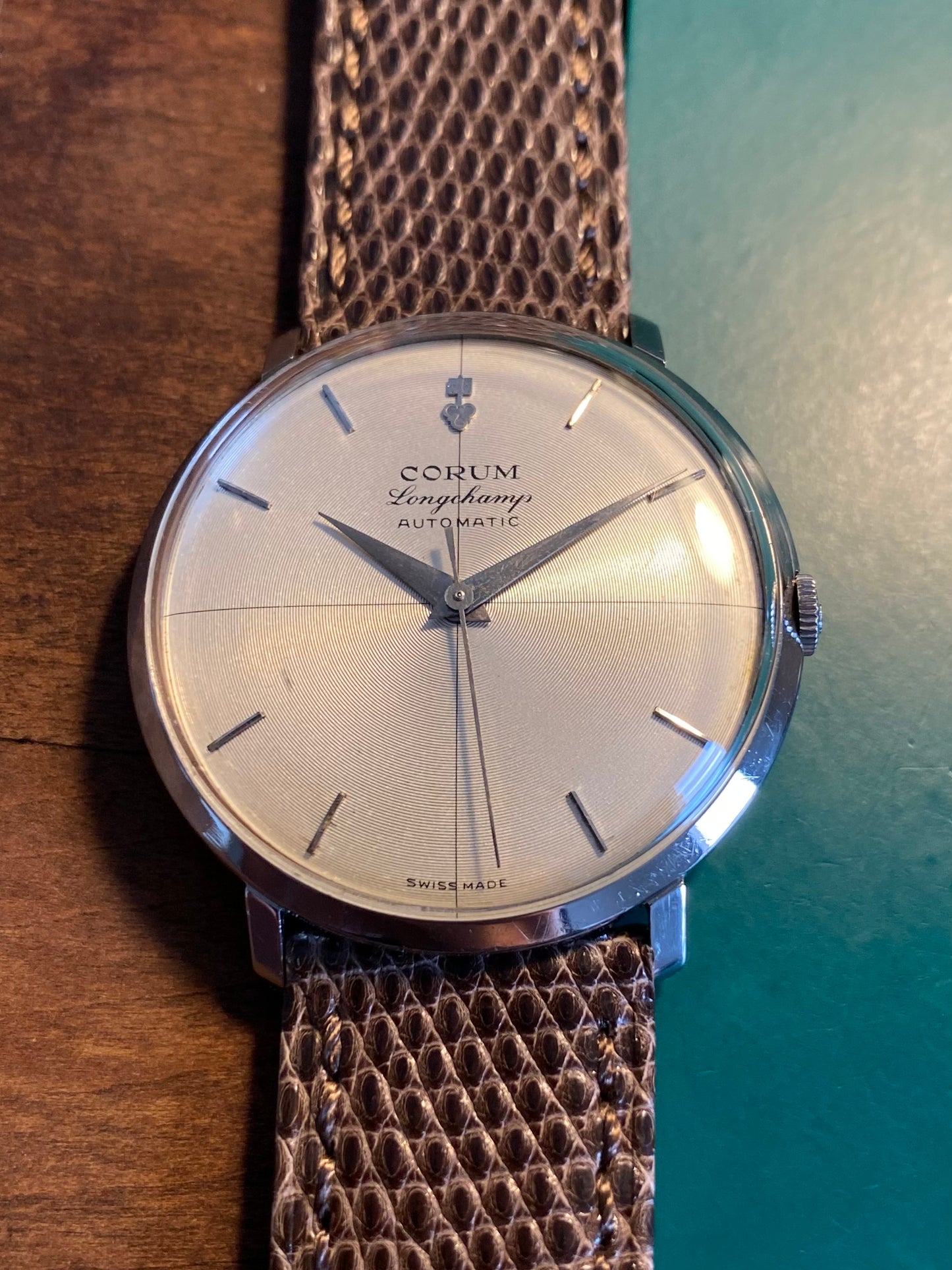 Corum Longchamp Automatic Montre Vintage ETA 2451 Mécanique 1960
