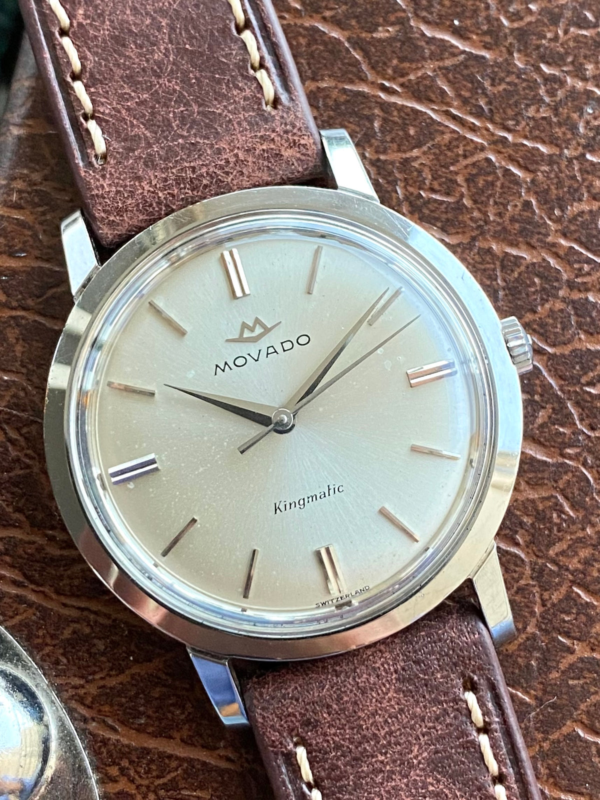 Movado Kingmatic Sub-Sea Suisse - Montre Vintage Automatic Cal.531 - 1960