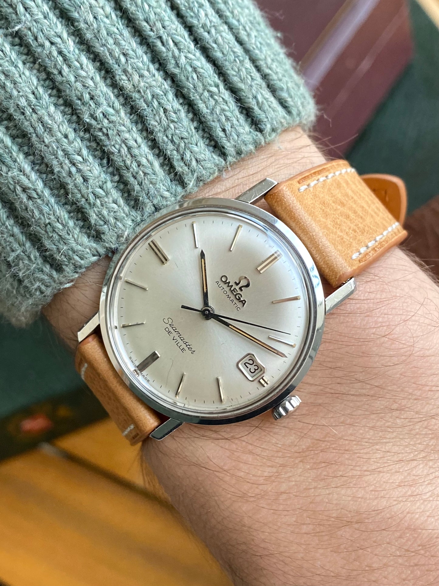 Omega Seamaster DeVille Automatic Date - Cal.562 Ref. 14910-SC61 - Montre Vintage Mécanique 1962