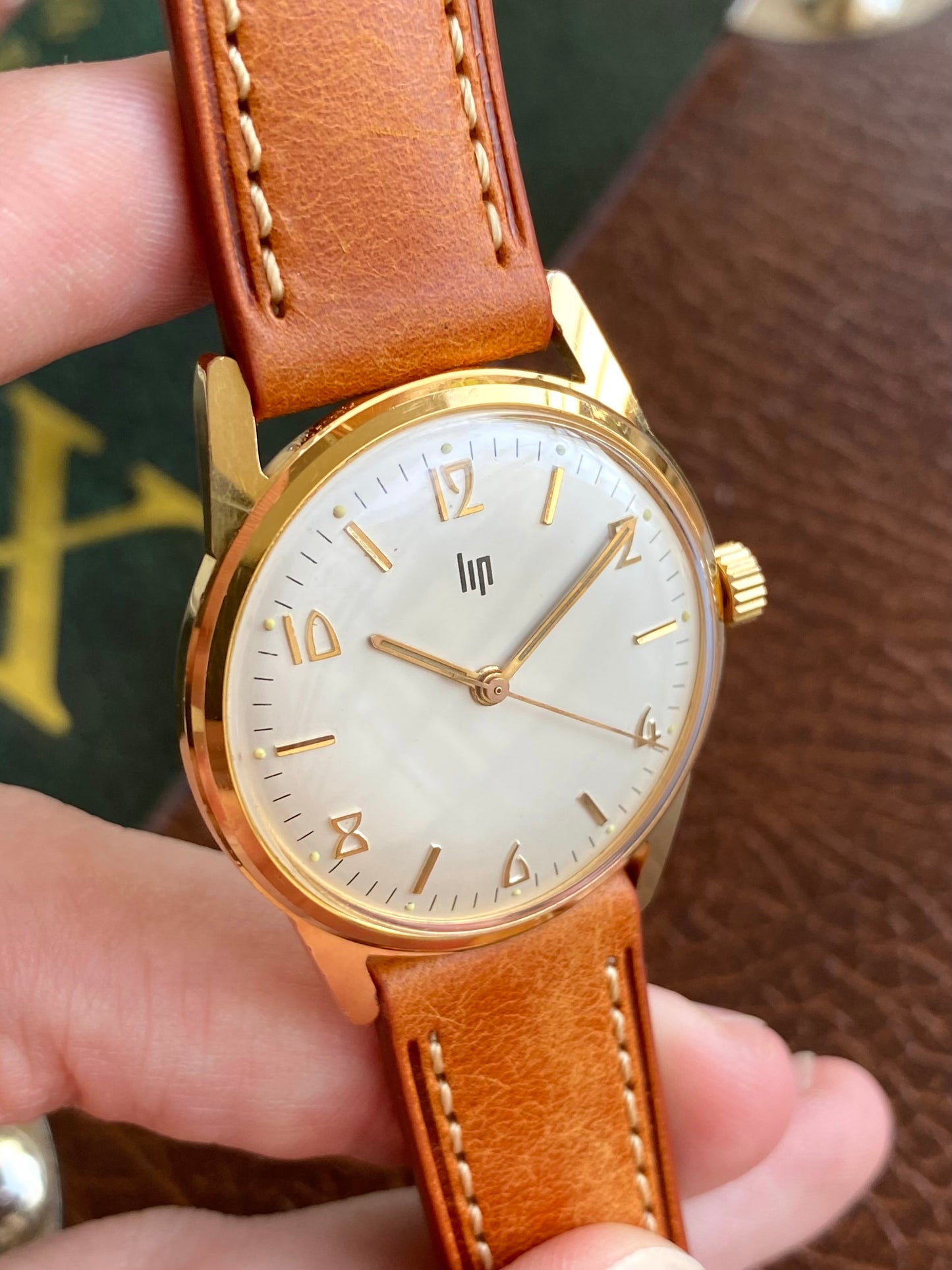 LIP France Montre Vintage Mécanique Plaqué Or RSC553 - 1960