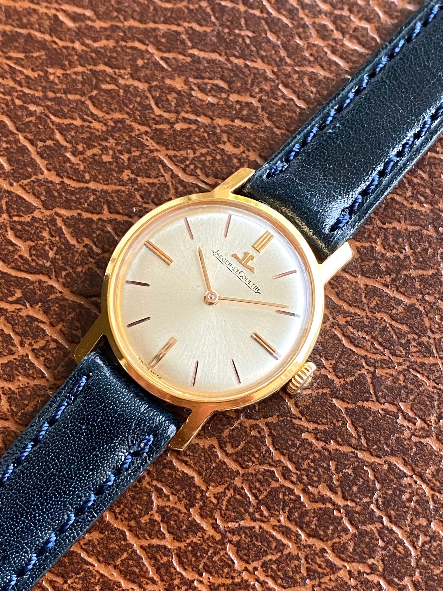 Jaeger-LeCoultre Lady Montre Femme Plaqué Or Vintage Mécanique 1960