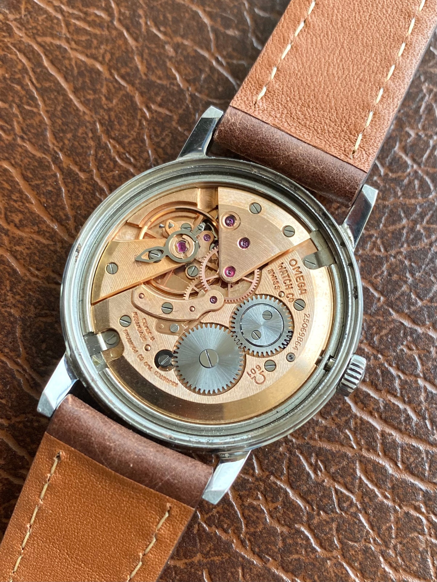 Omega Genève Transition Seamaster - Ref. 135.00011 Montre Vintage Mécanique Cal.601 Acier - 1967