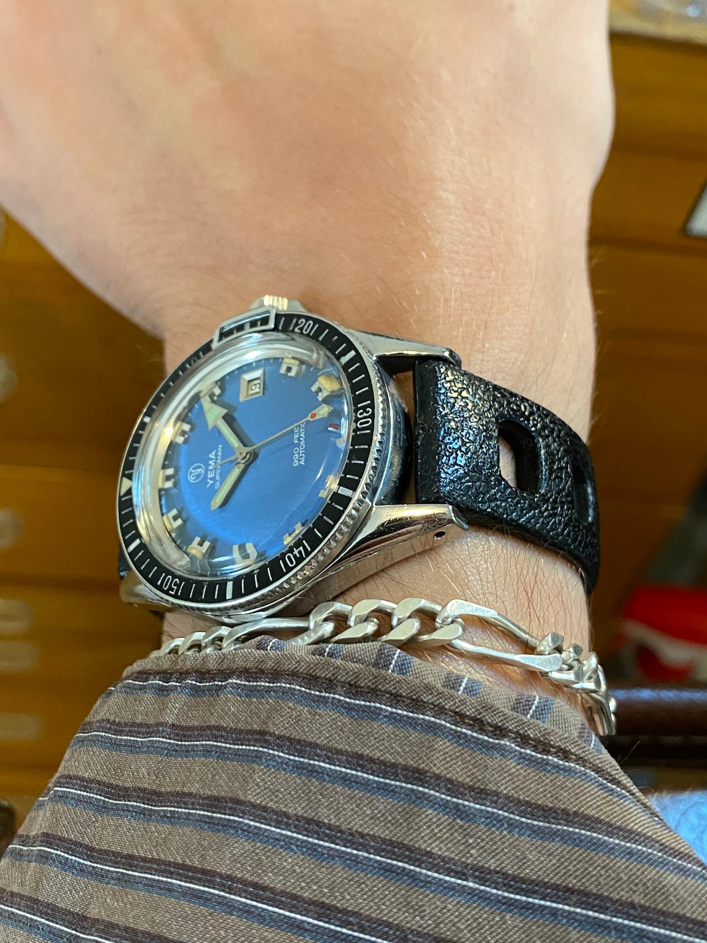 Yema Superman Automatic 241117 - Montre Vintage Mécanique France FE5611 - 1970