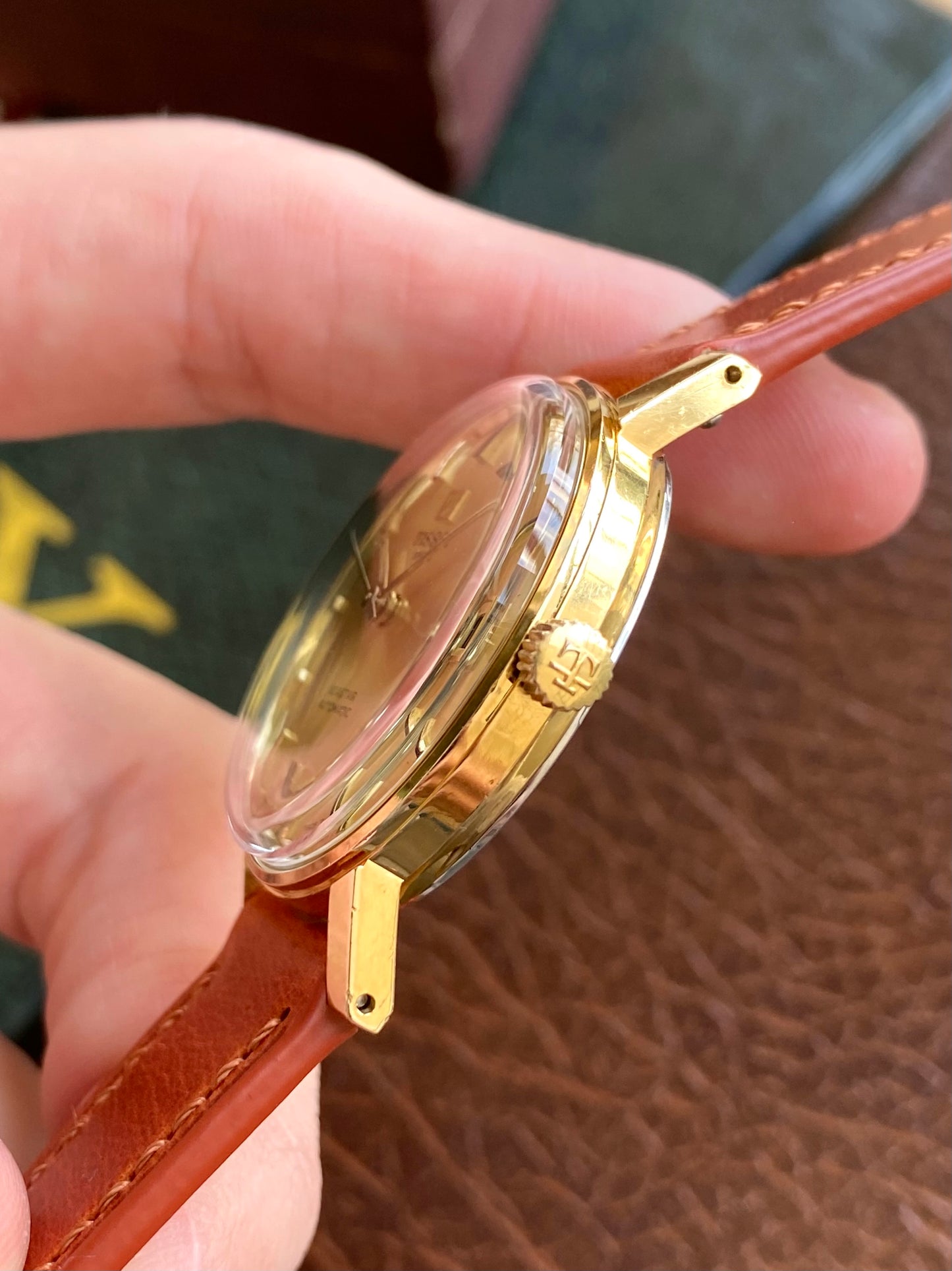 Tissot Seastar Automatic Date - Plaqué Or Cal. 2481 Montre Vintage Mécanique 1960