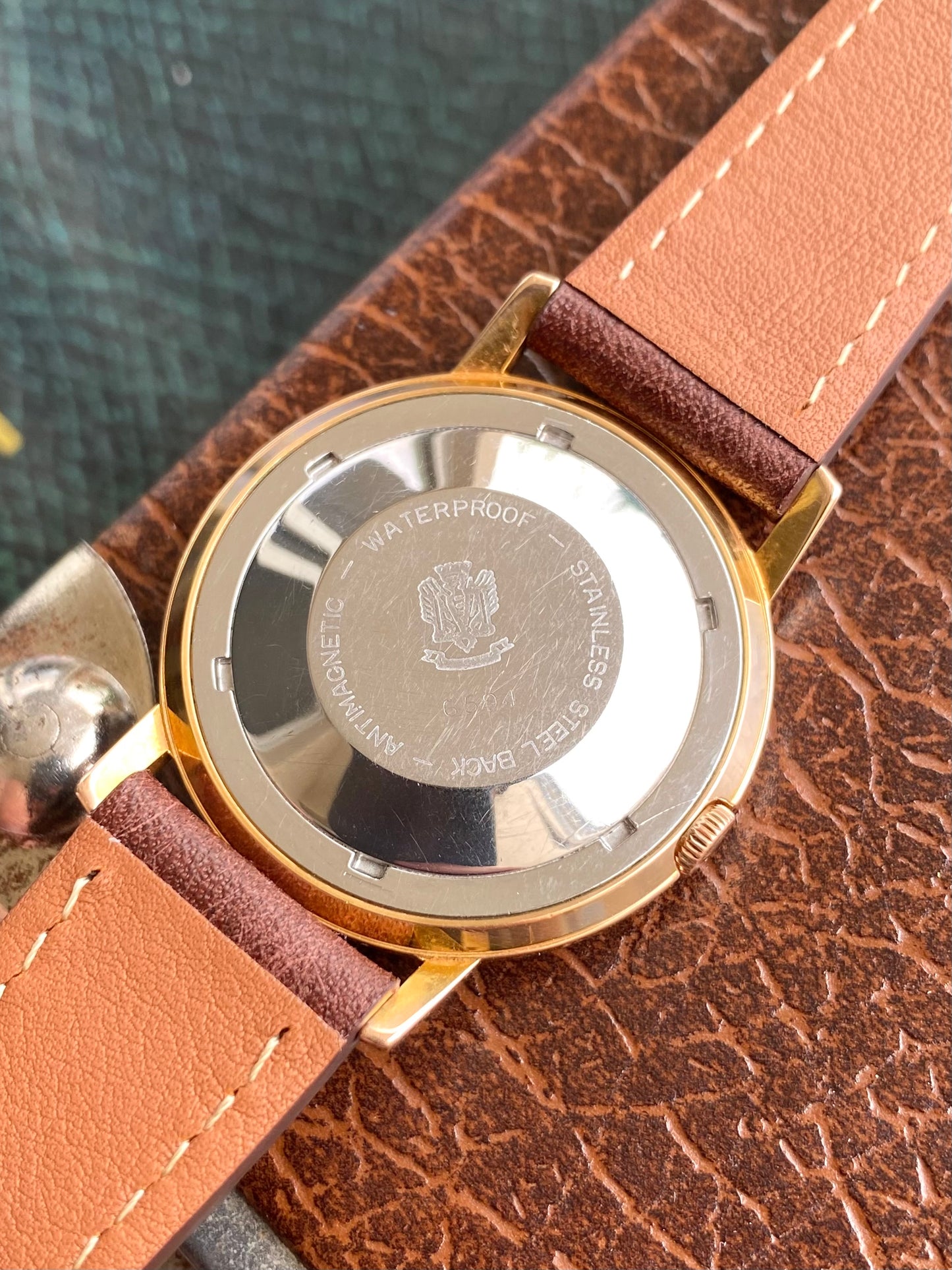 LIP France Automatic R126 - Montre Vintage Mécanique Plaqué Or Rose - 1960