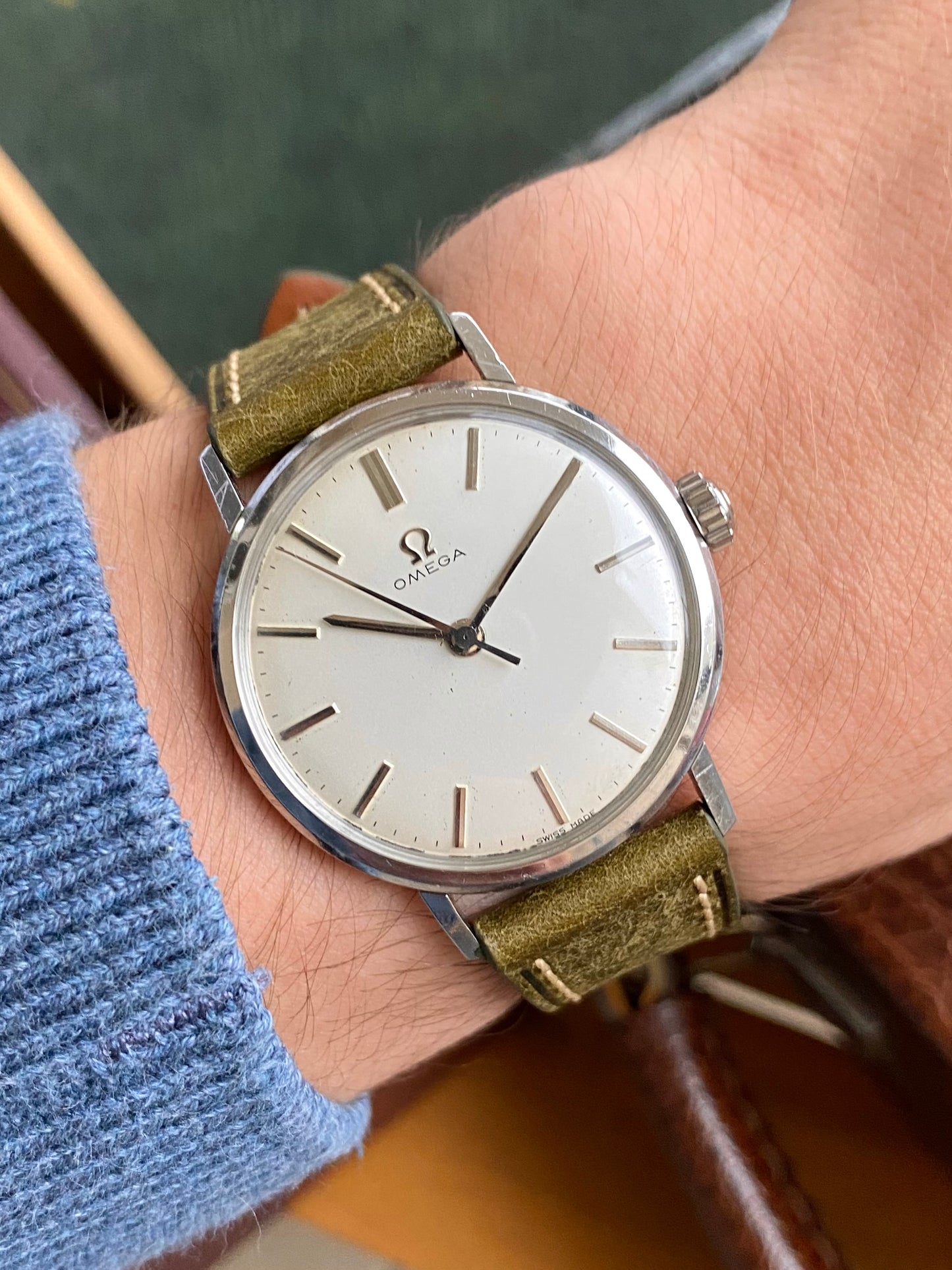 Omega Cal.286 - Ref. 131.002-62-SC - Montre Vintage Mécanique Acier 1963