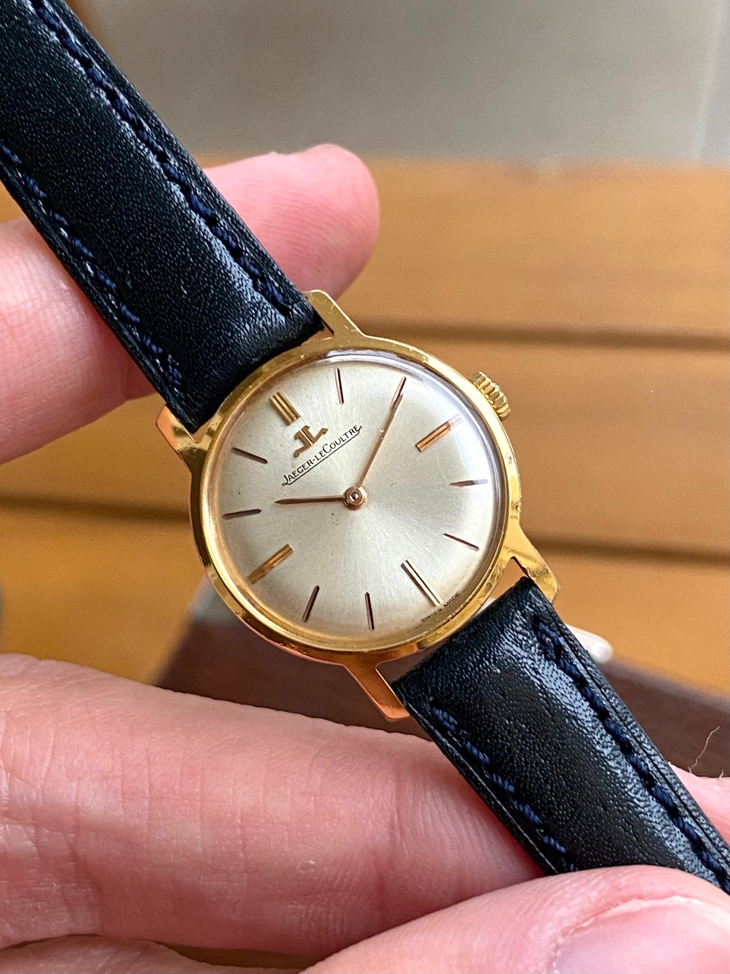 Jaeger-LeCoultre Lady Montre Femme Plaqué Or Vintage Mécanique 1960