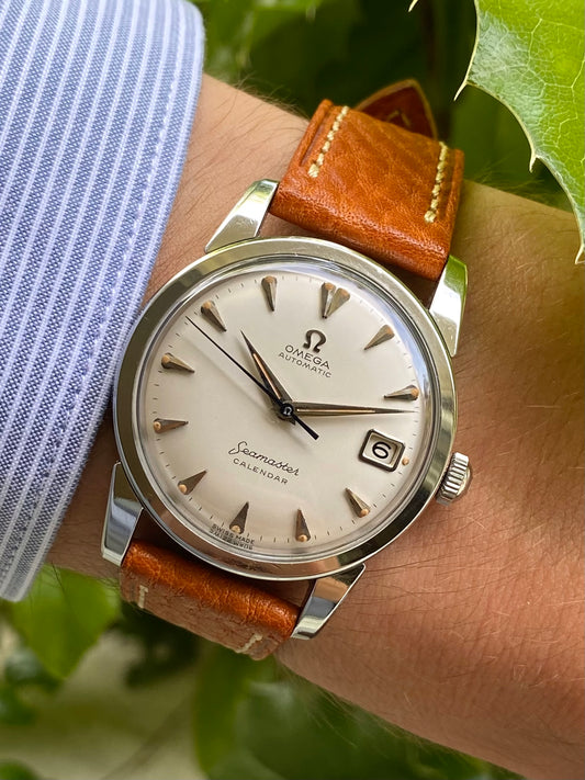 Omega Seamaster Calendar Automatic Cal.503 Montre Vintage Mécanique Ref.2849-10SC - 1957