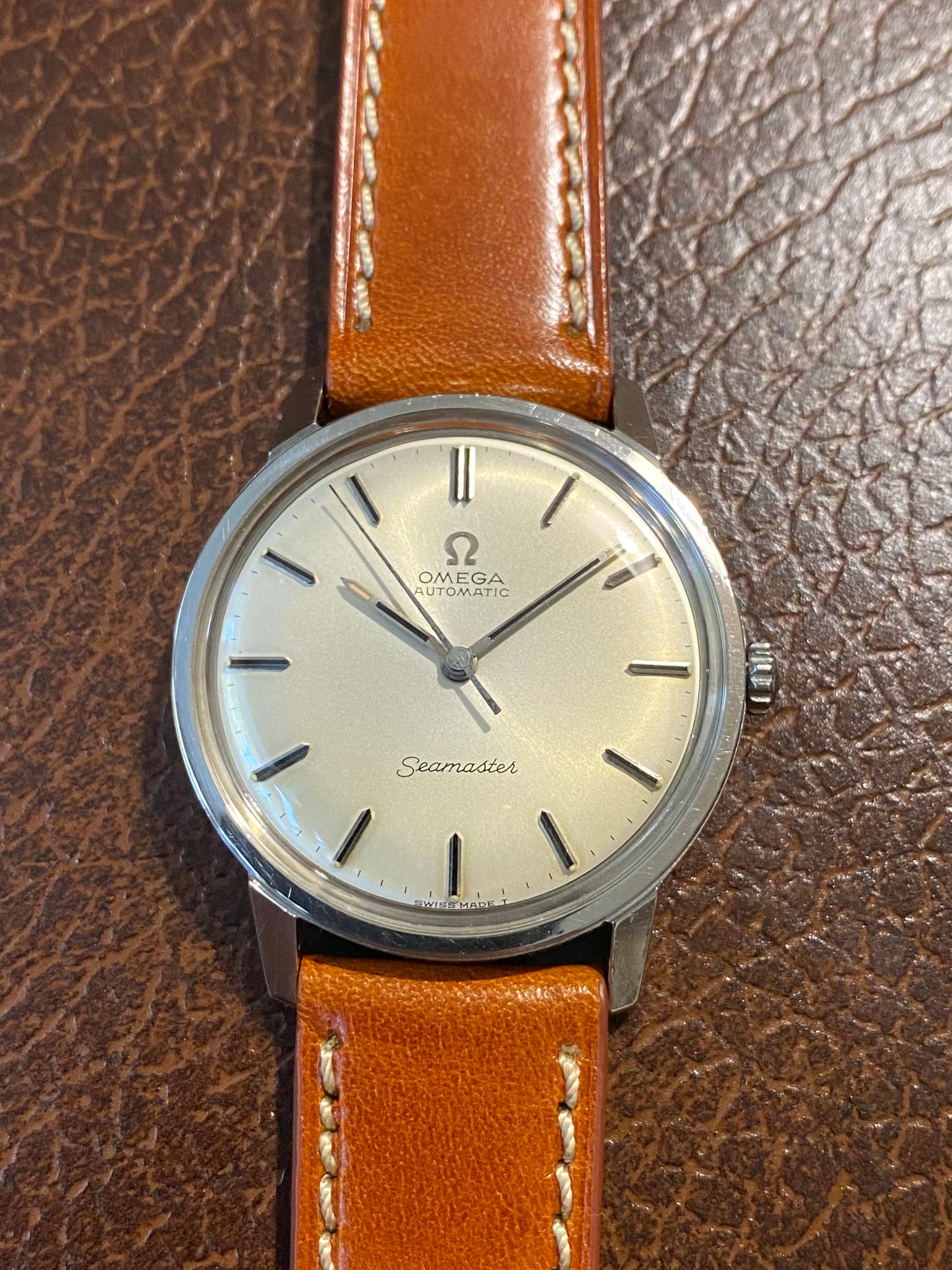 Omega Seamaster Automatic Cal.552 Ref.165.002 Montre Vintage Mécanique 1962