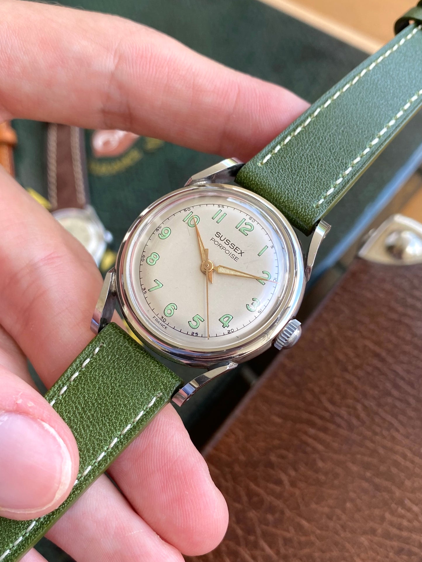 Sussex Purpoise France - Montre Vintage Mécanique 1950