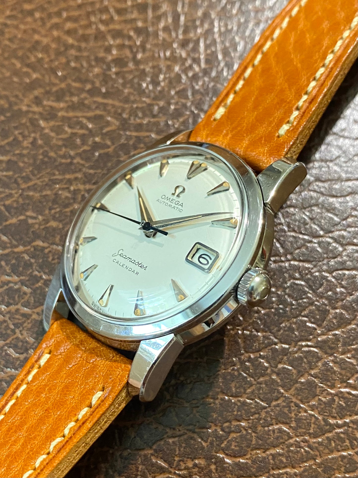 Omega Seamaster Calendar Automatic Cal.503 Montre Vintage Mécanique Ref.2849-10SC - 1957