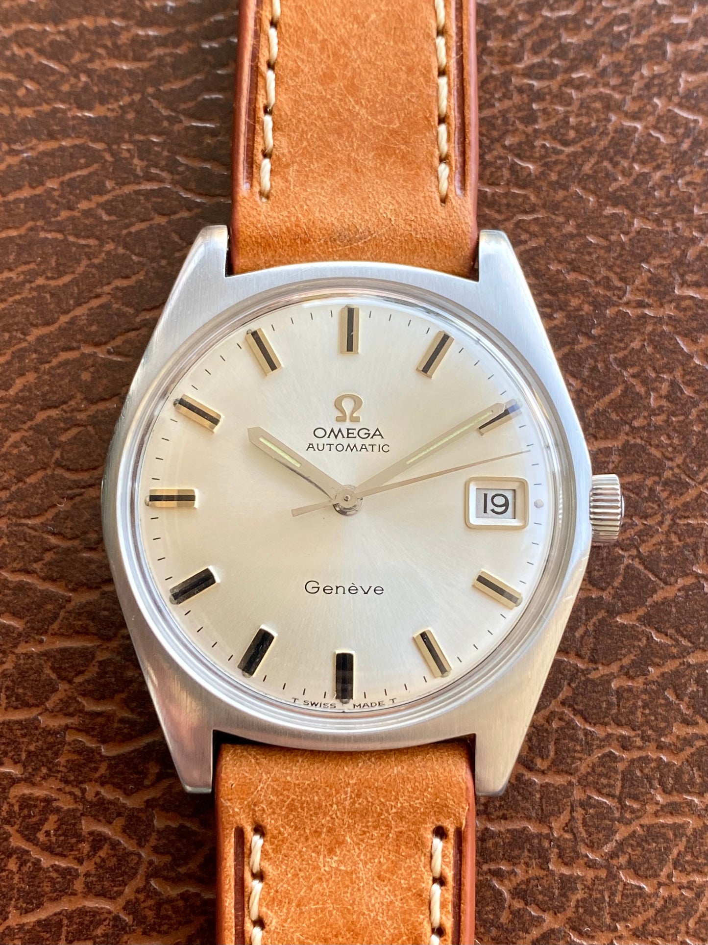 Omega Genève Automatic Cal.565 Montre Vintage Mécanique 166.041 - 1968