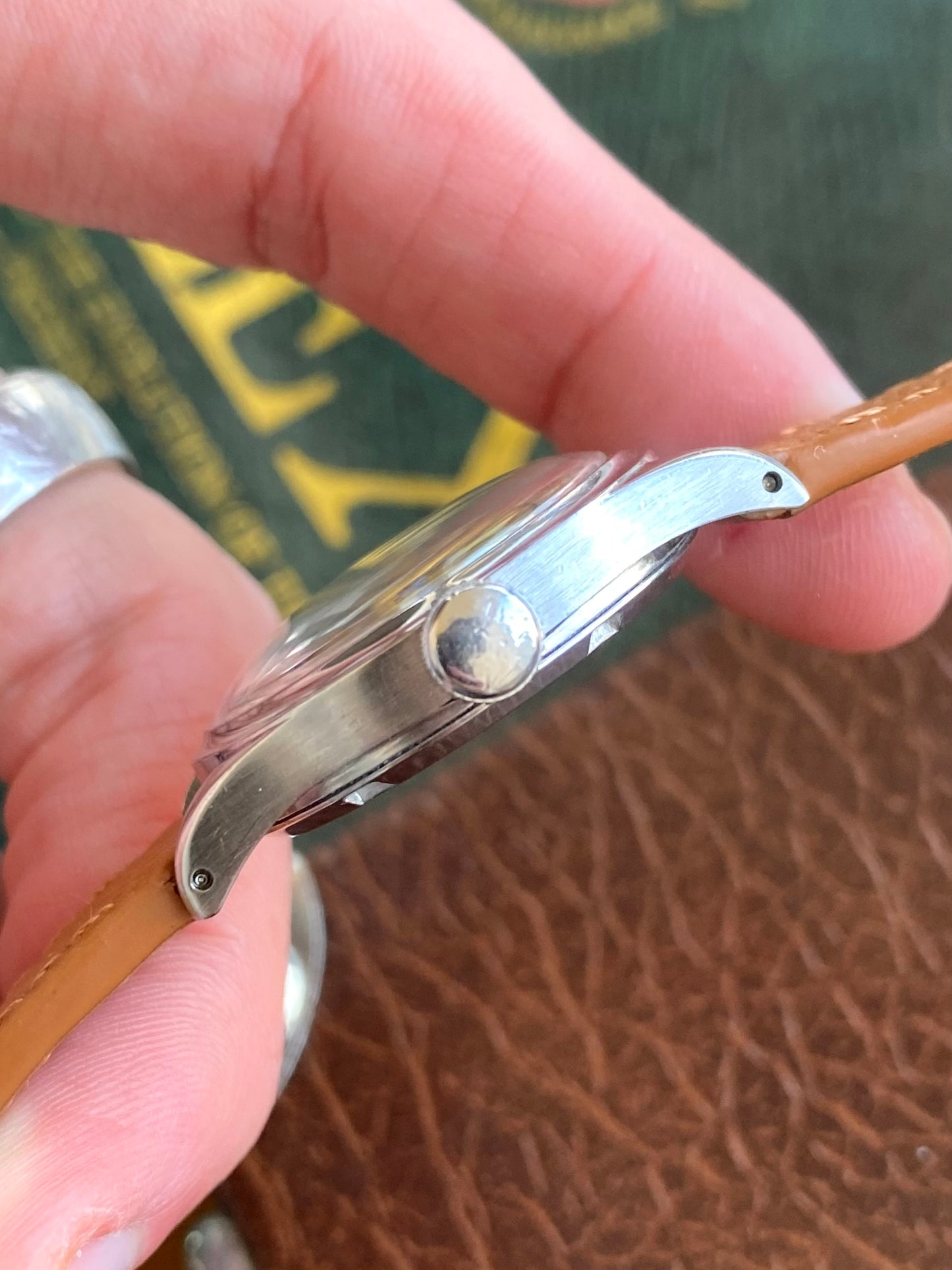 Tissot Fab. Suisse Antimagnetic Cadran Patine Tropical Militaire Montre Vintage Cal.27 - 1940