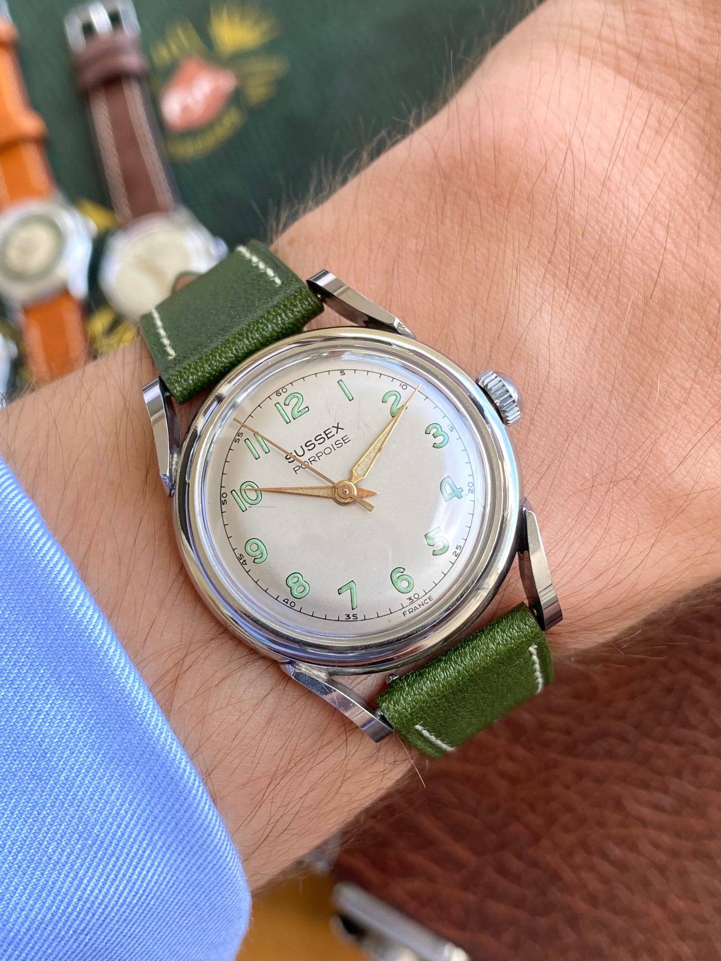 Sussex Purpoise France - Montre Vintage Mécanique 1950