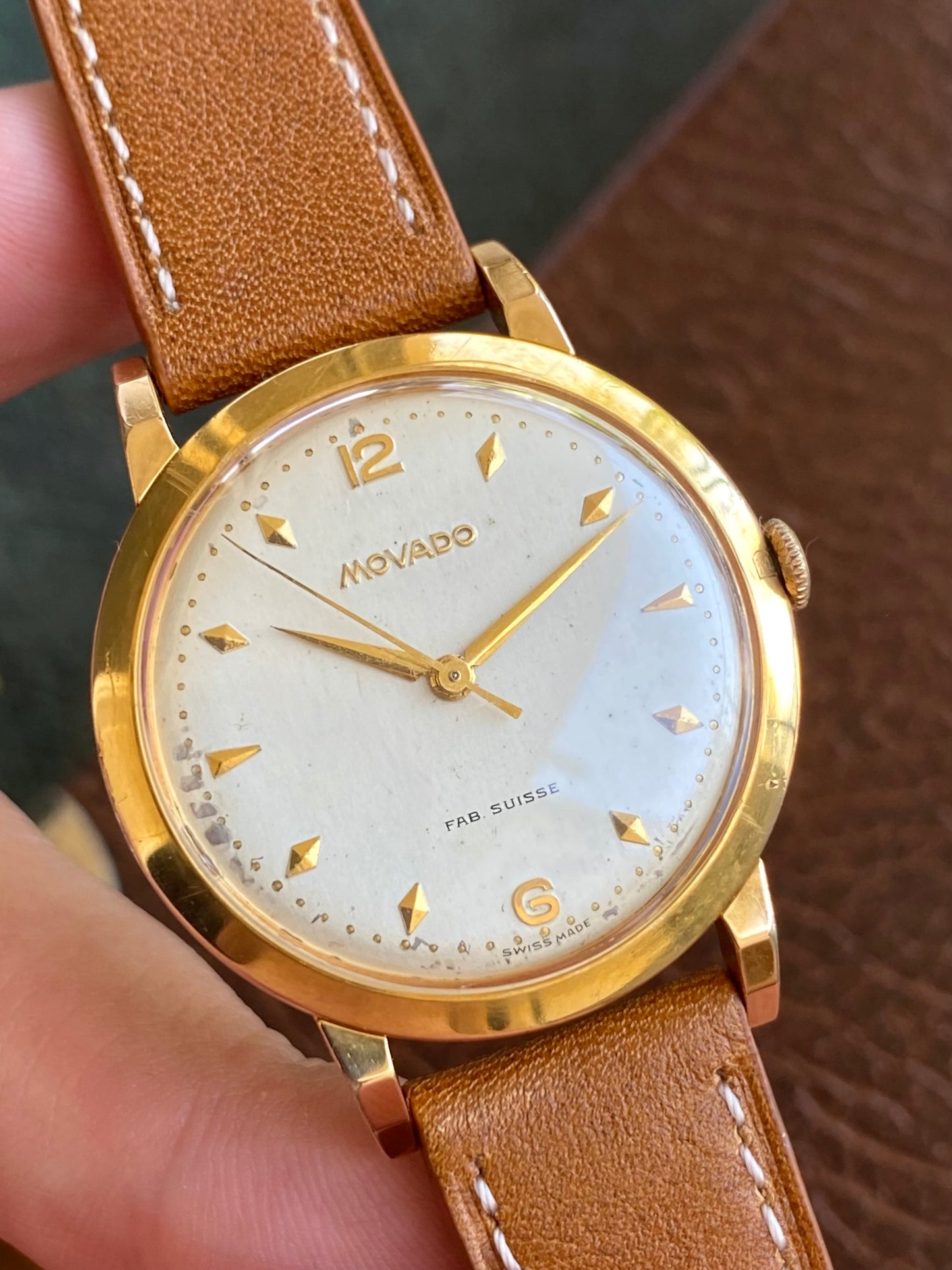 Movado Fab. Suisse Montre Vintage Mécanique Cal. 127 - 1950