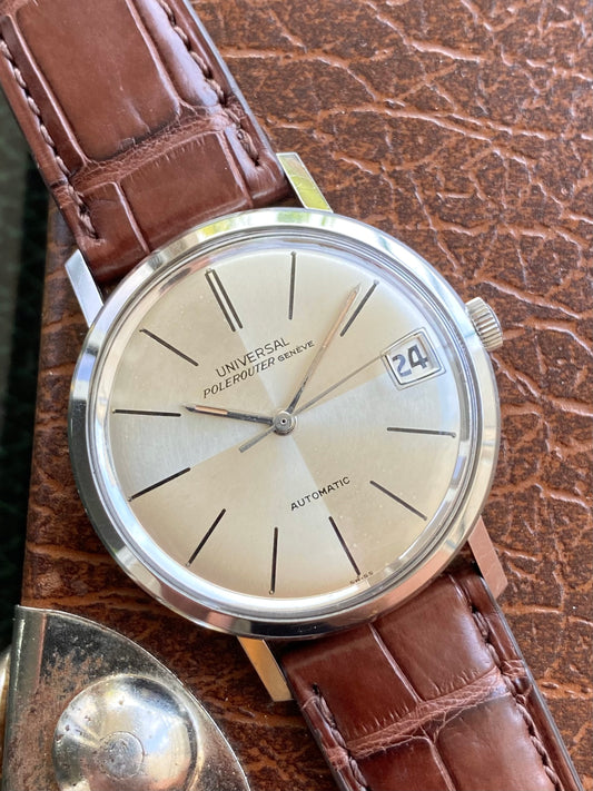 Universal Polerouter Genève Automatic Microtor - Ref.204604-4 - Cal. 218-2 - Montre Vintage Mécanique 1960