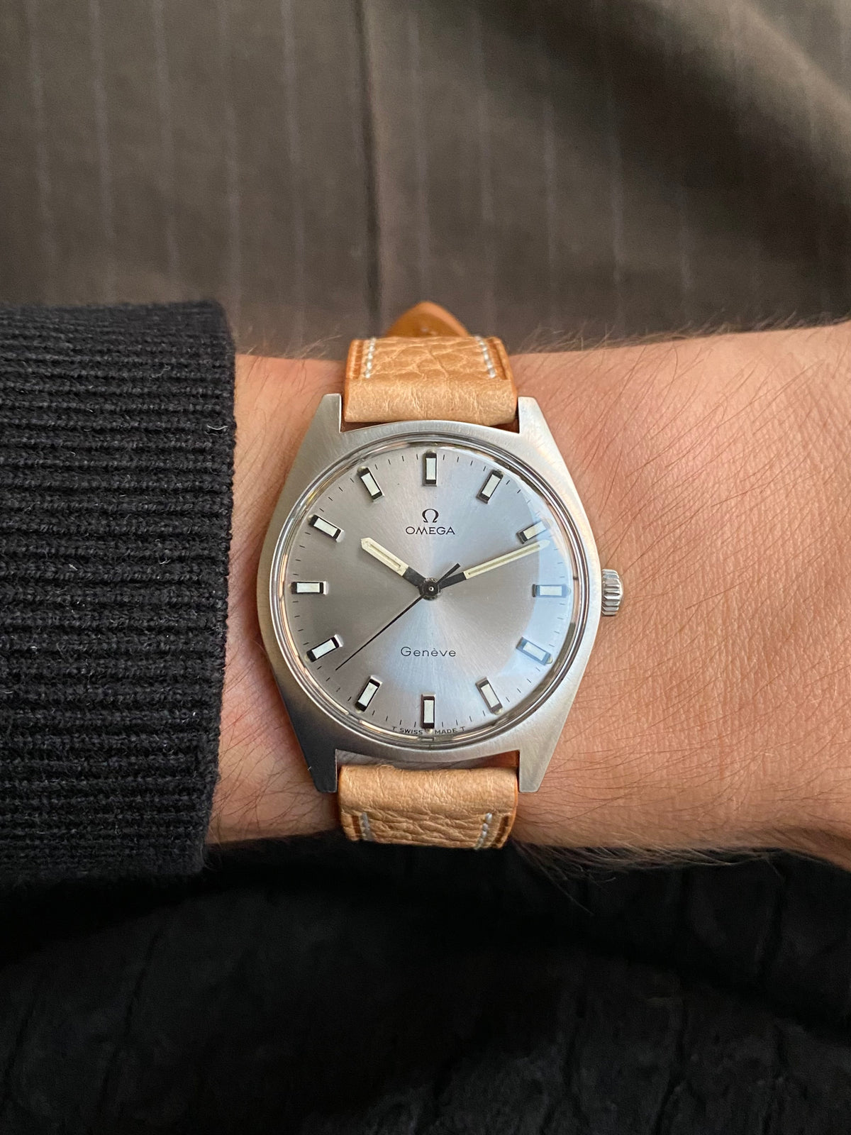 Omega Genève Racing Cal. 601 - Montre Vintage Mécanique Sport 135.041 - 1969