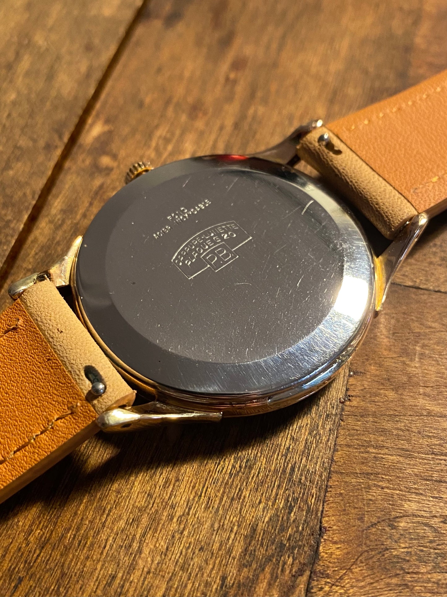 Tissot Oversize 38,6mm Antimagnetique Montre Vintage Mécanique Grand Diamètre 1950