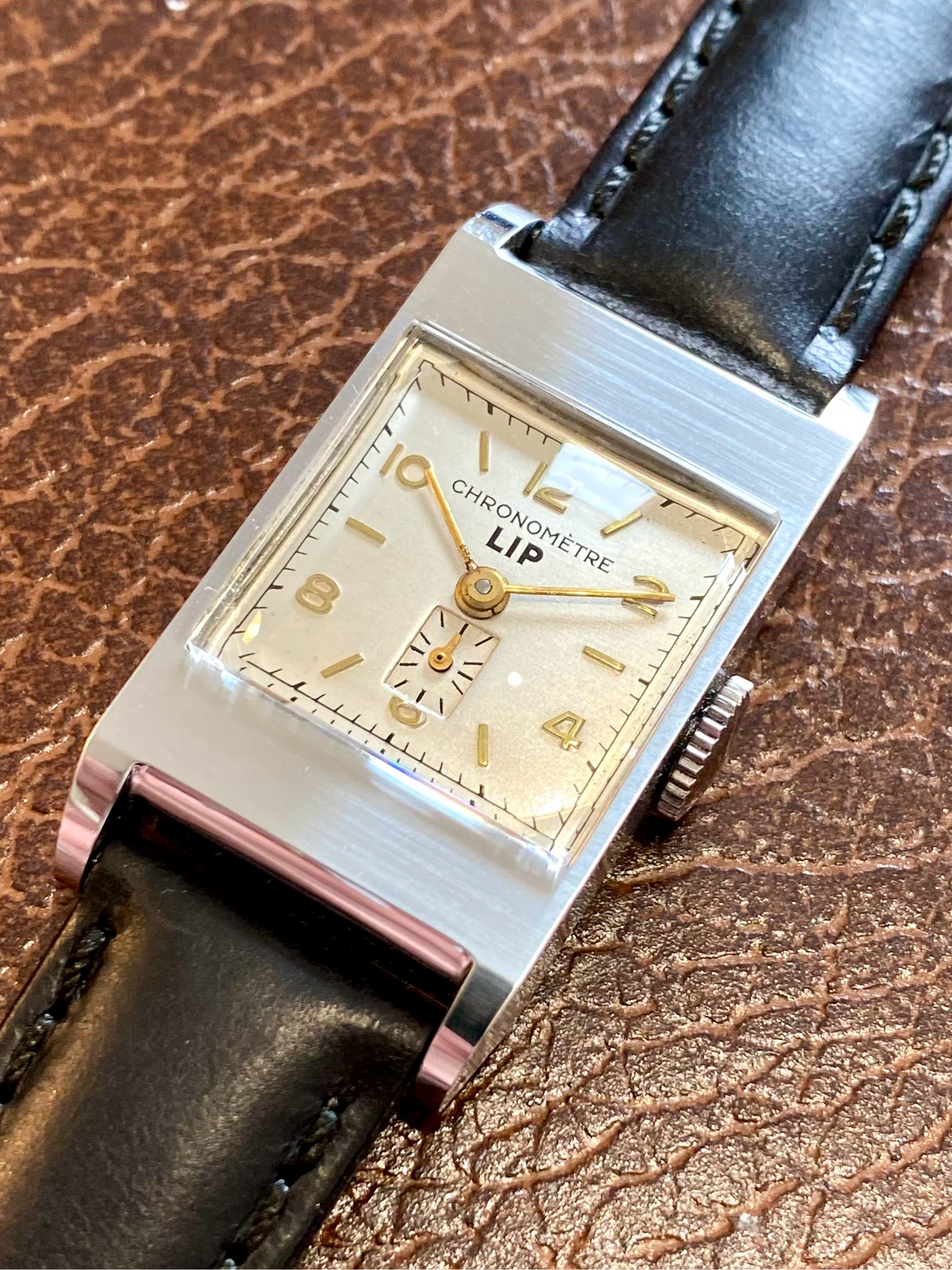 LIP T18 Chronomètre NOS Montre Vintage Mécanique France 1950