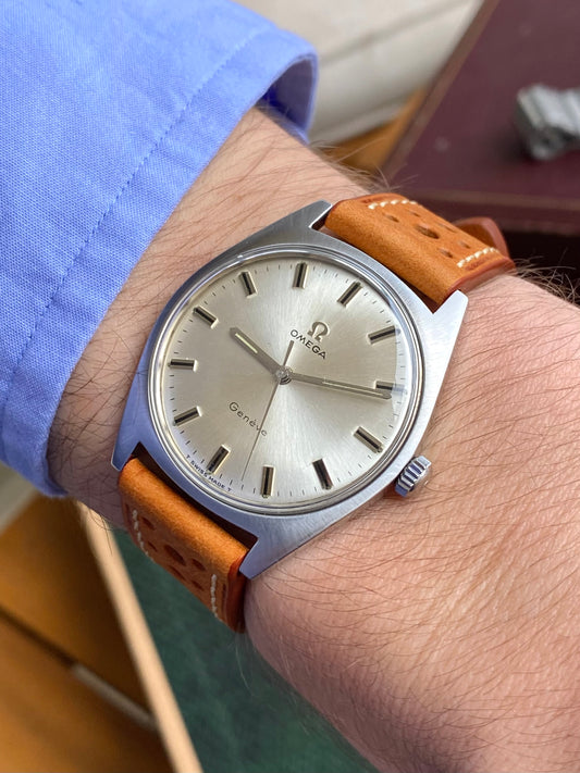 Omega Genève 135.041 - Montre Vintage Mécanique - Cal.601 Suisse 1969