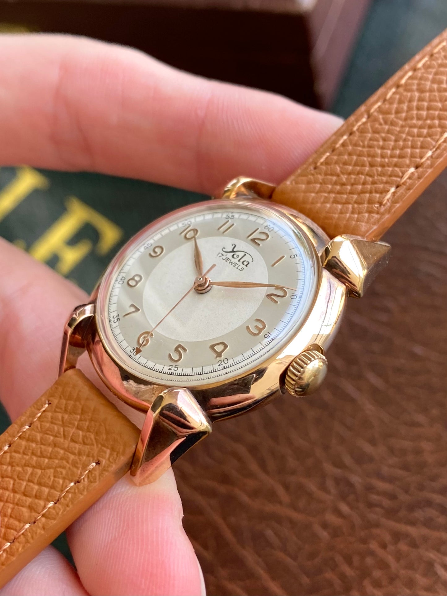 Yola Montre Vintage Mécanique France - Plaqué Or 1940