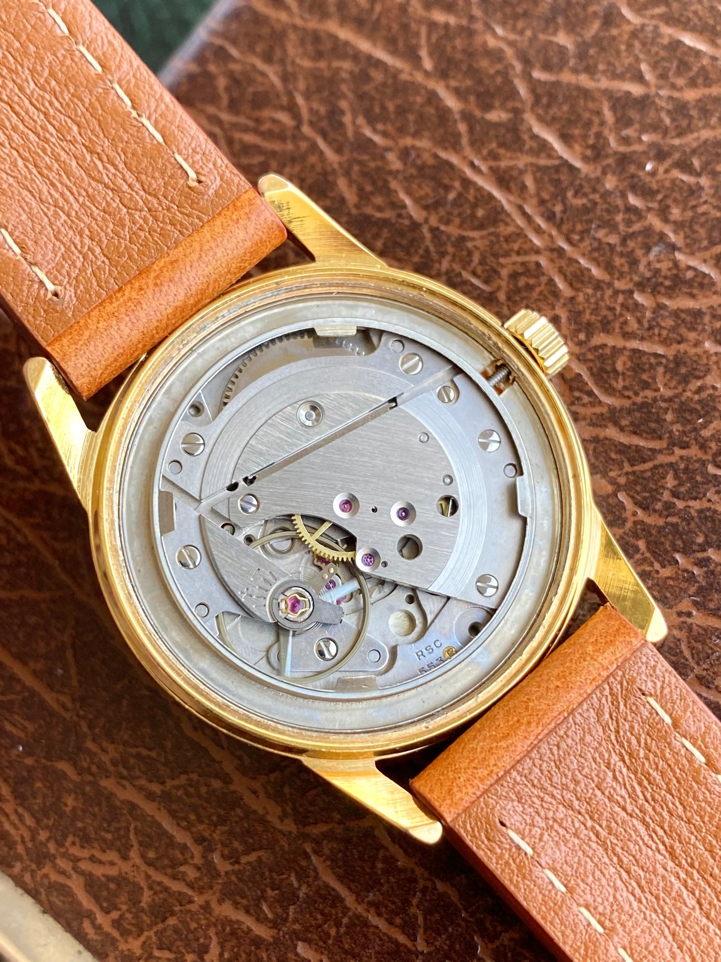 LIP France Montre Vintage Mécanique Plaqué Or RSC553 - 1960
