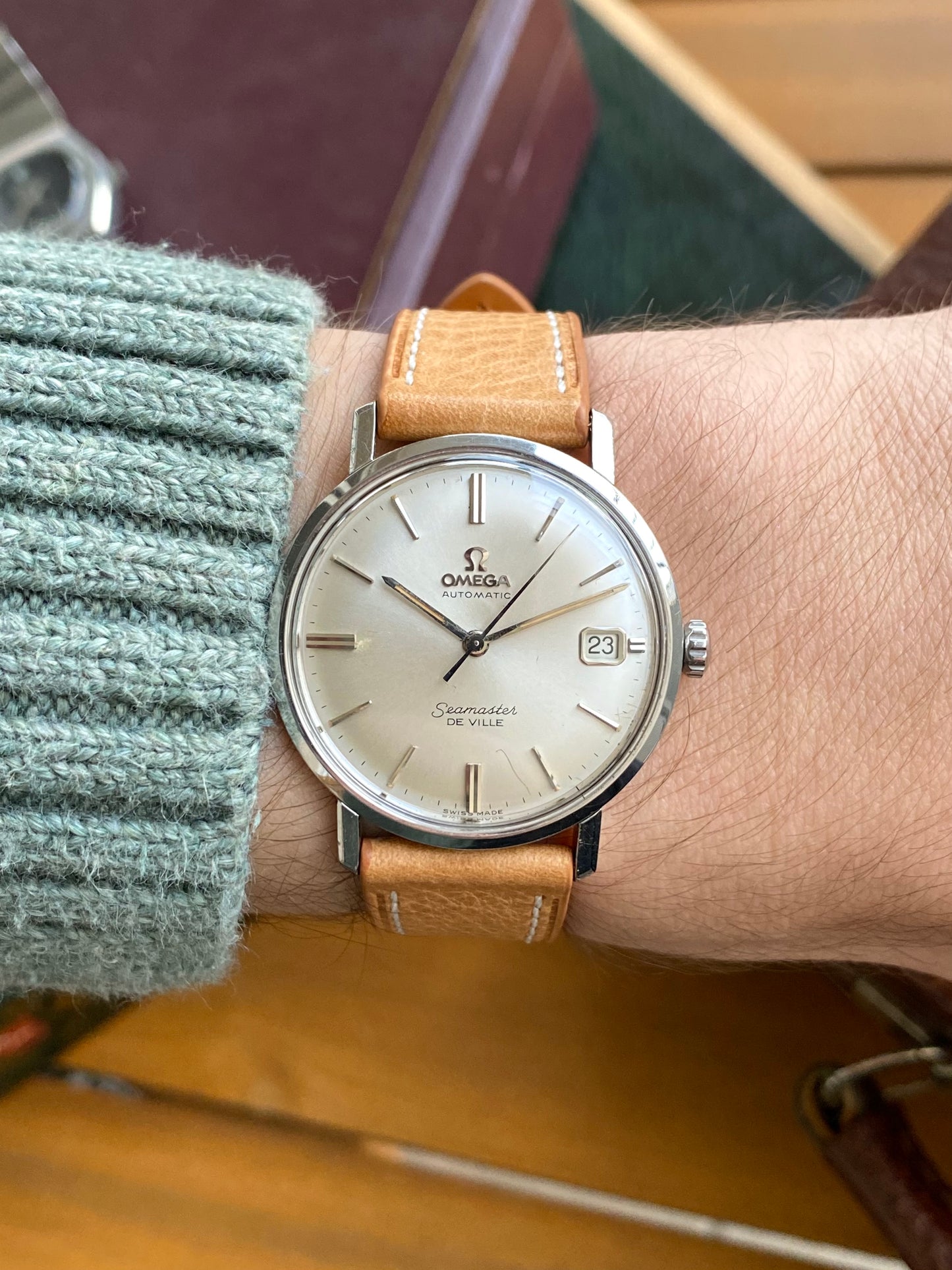 Omega Seamaster DeVille Automatic Date - Cal.562 Ref. 14910-SC61 - Montre Vintage Mécanique 1962