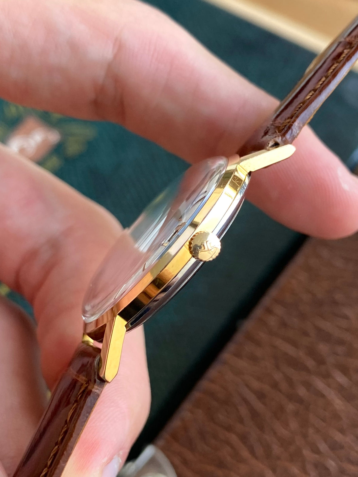 Jaeger-LeCoultre Extra Plate Cadran LIN Cal. 886 - Montre Suisse Vintage Mécanique 1960