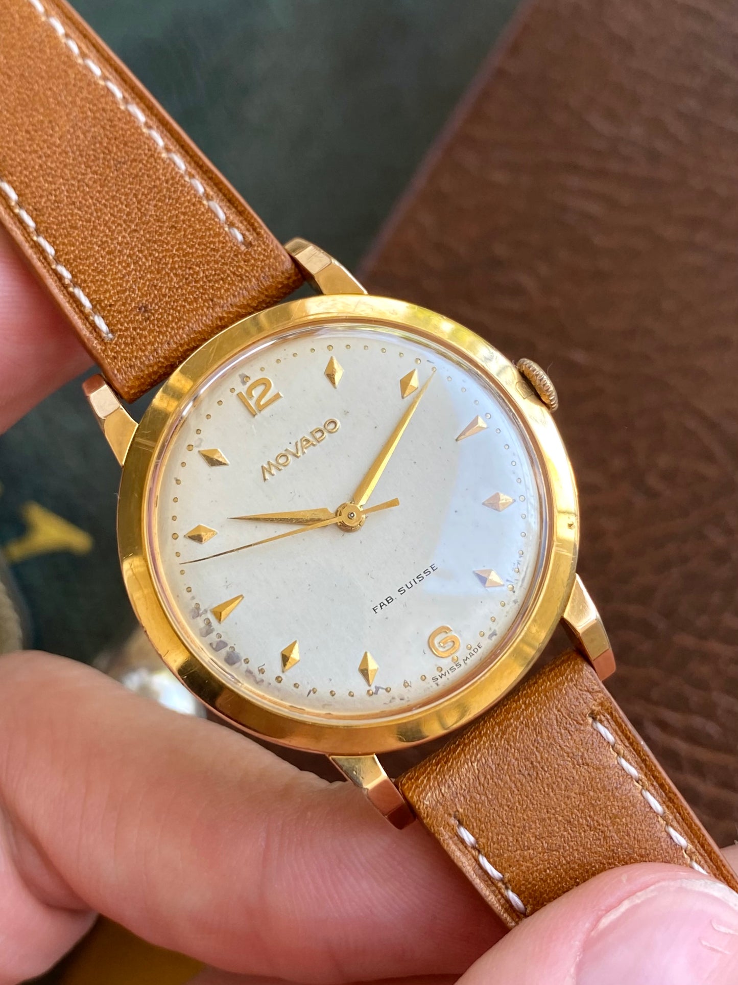 Movado Fab. Suisse Montre Vintage Mécanique Cal. 127 - 1950