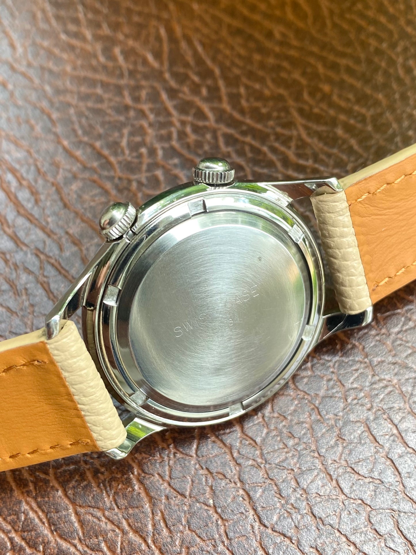 Jupiter Montre Ébauche Suisse Sonnerie Alarm AS.1475 Vintage Mécanique 1960