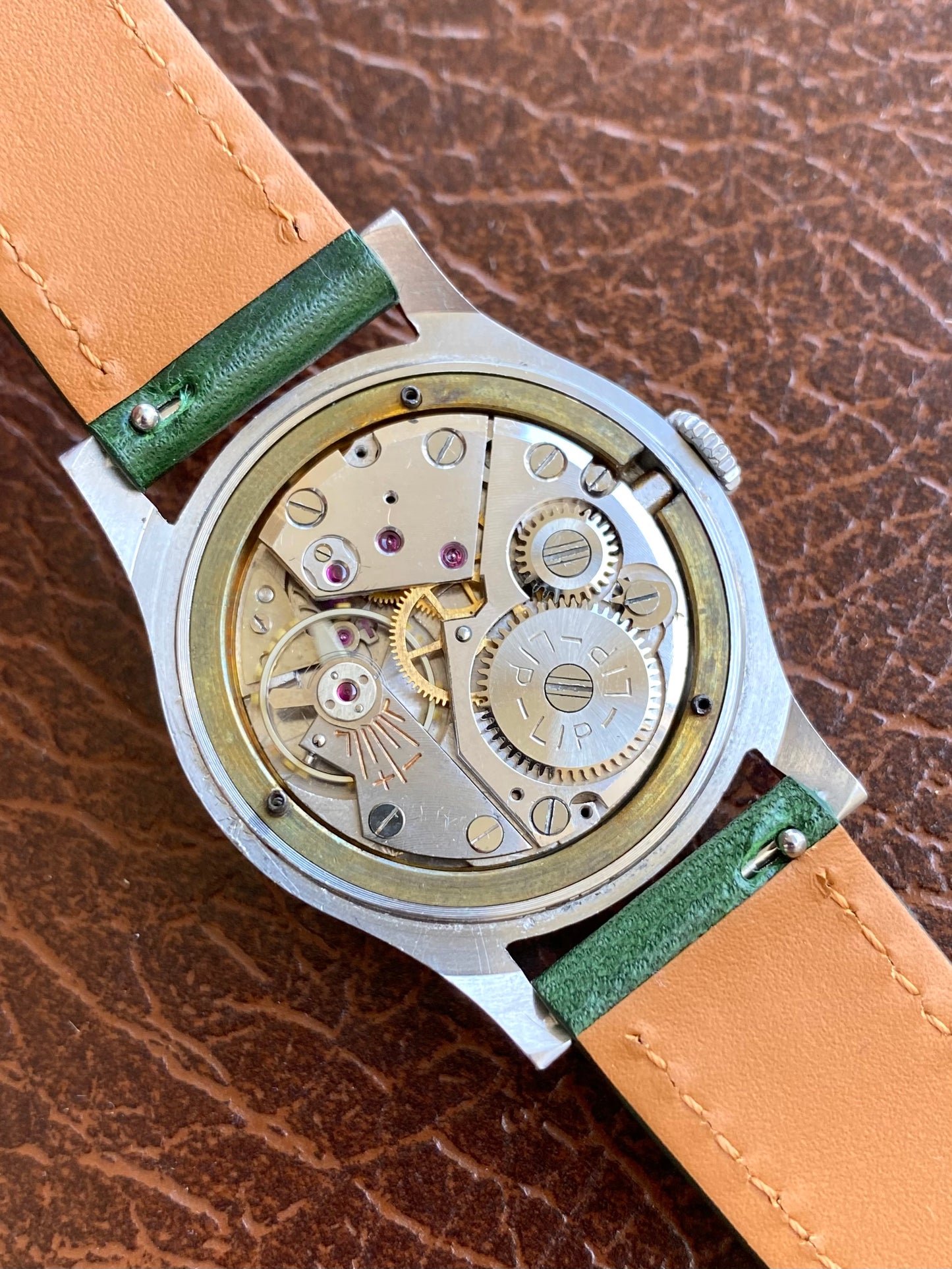 LIP R25 Made In France - Montre Vintage Mécanique Acier 1940