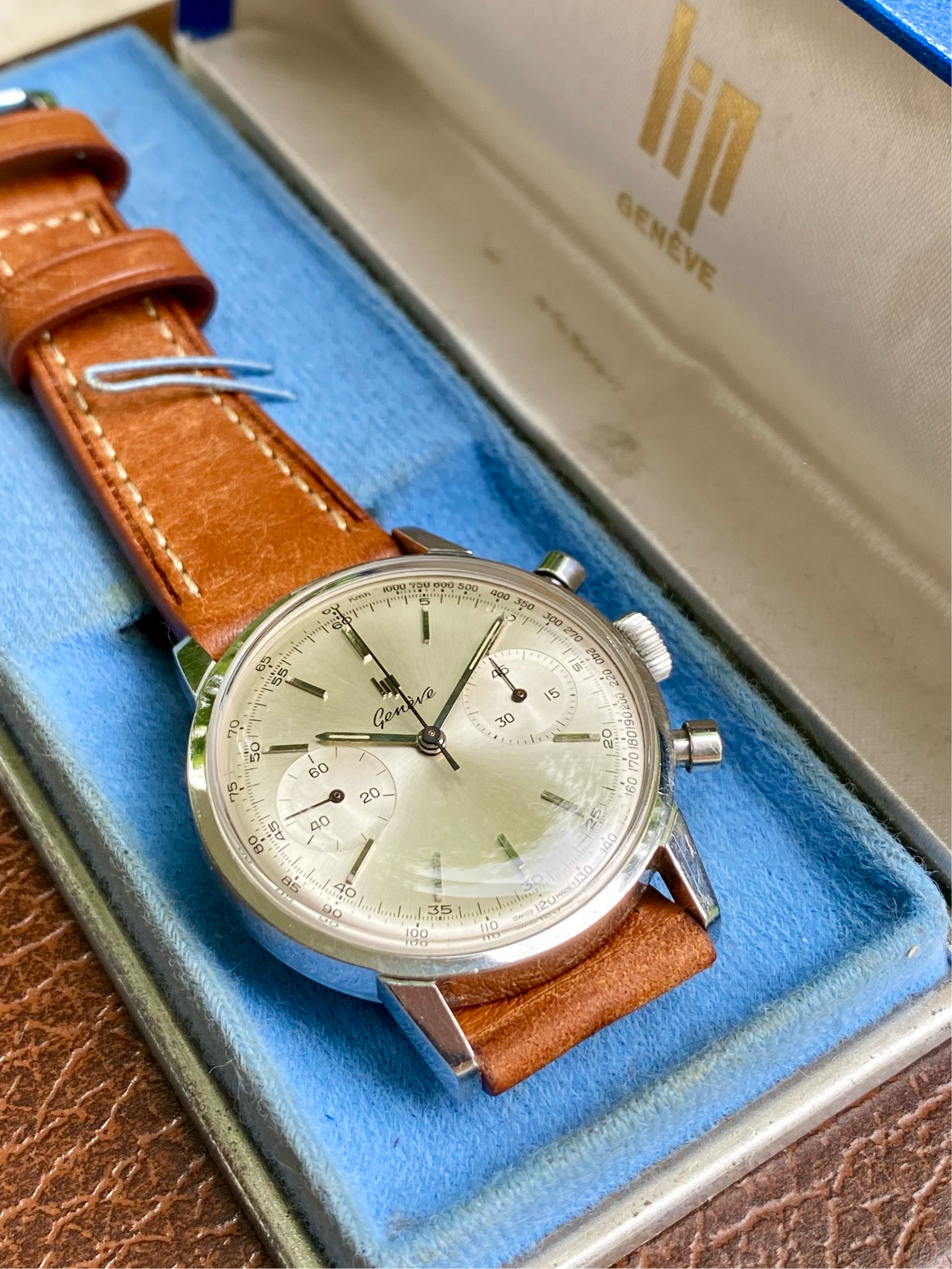 NEUF CADRAN DE Montre Chronograph Lip Geneve @ 27,9 Mm Dial @ Chrono Valjoux EUR 99,99 - FR NEUF CADRAN DE Montre Chronograph Lip Geneve @ 27,9 Mm Dial @ Chrono Valjoux EUR 99,99 - FR