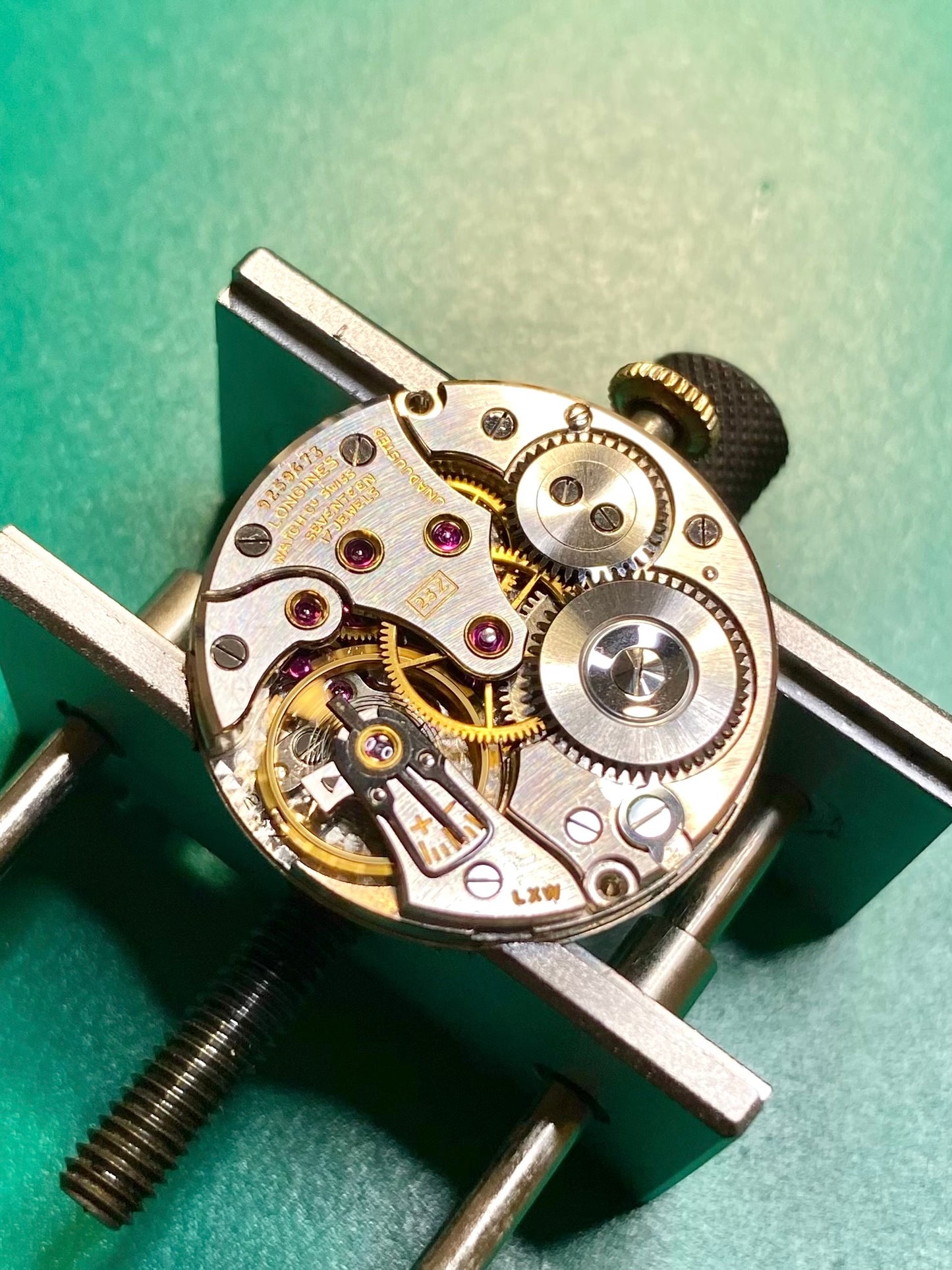 Longines 23z 10k GoldFilled Carré - Montre Vintage Mécanique 1953