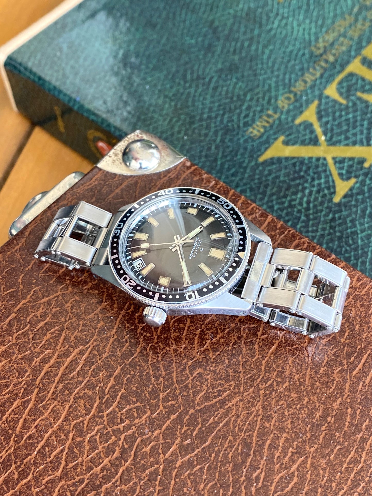 Zenith Skin Diver - Montre Vintage Plongée Automatic Cal. 2542PC 1960