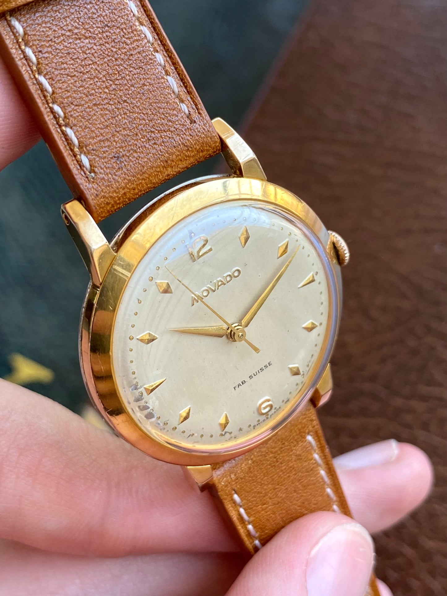 Movado Fab. Suisse Montre Vintage Mécanique Cal. 127 - 1950