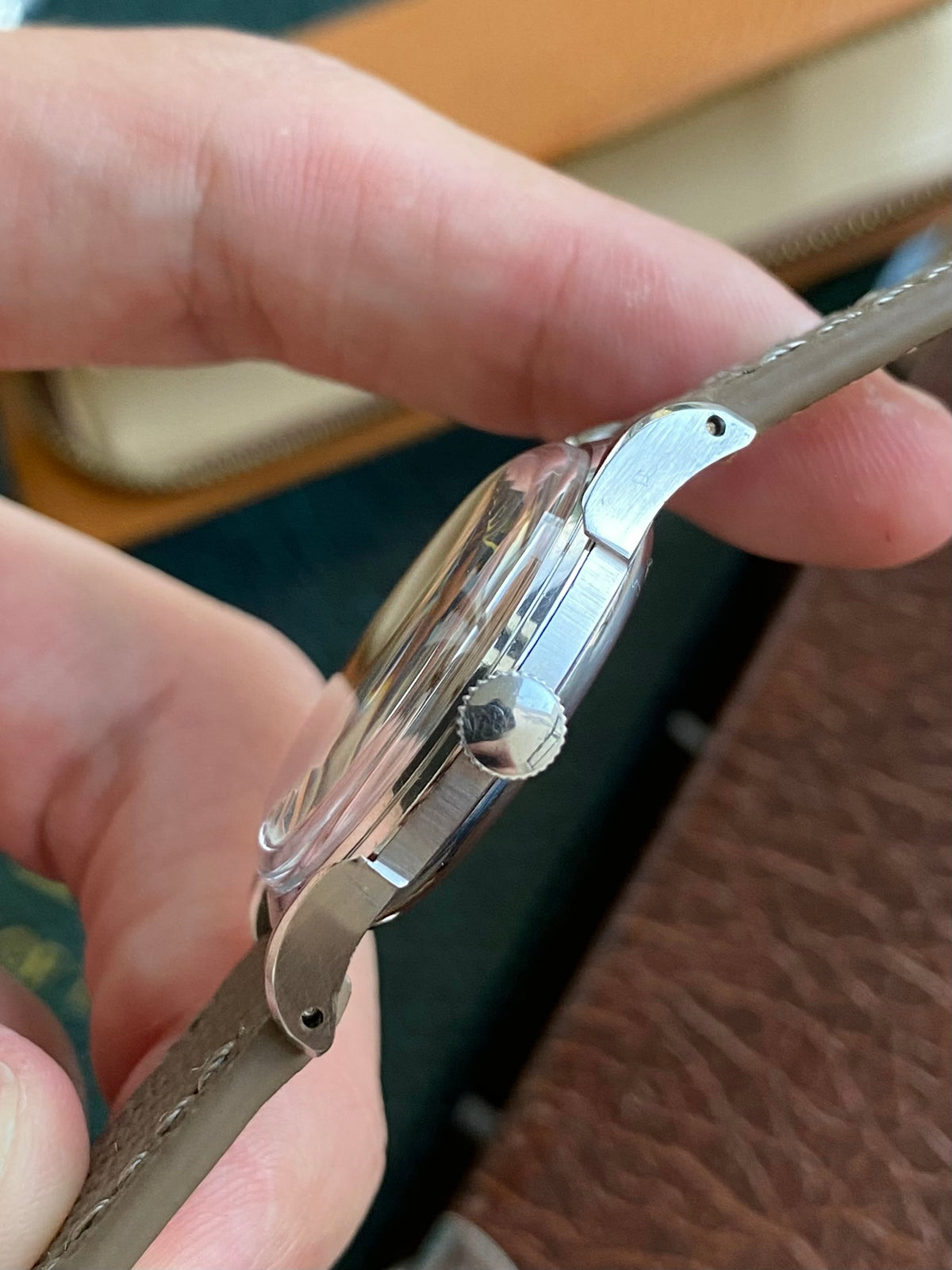 Zenith Cal. 106 Montre Vintage Mécanique Acier 1950
