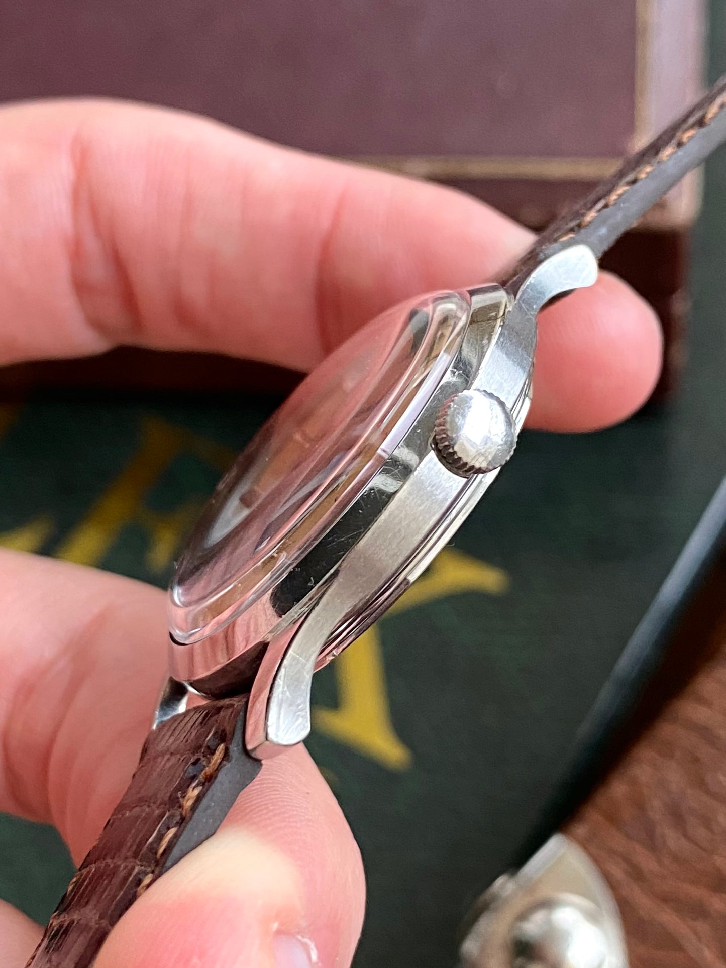 Jaeger-LeCoultre Bumper Automatic Cal. 812 Montre Vintage Mécanique Suisse