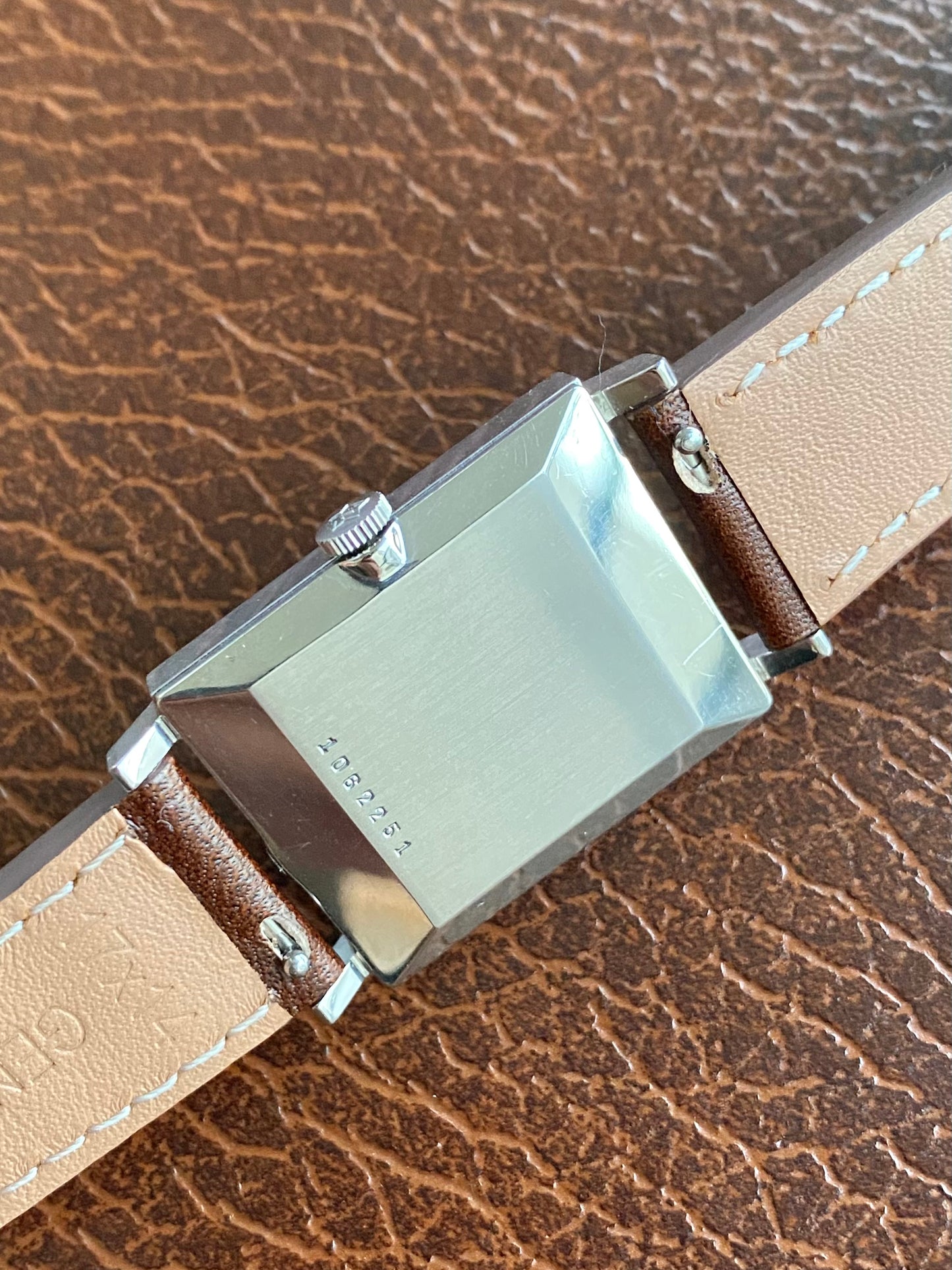 Zenith Tank Montre Rectangle Acier - Mouvement Mécanique - 1960