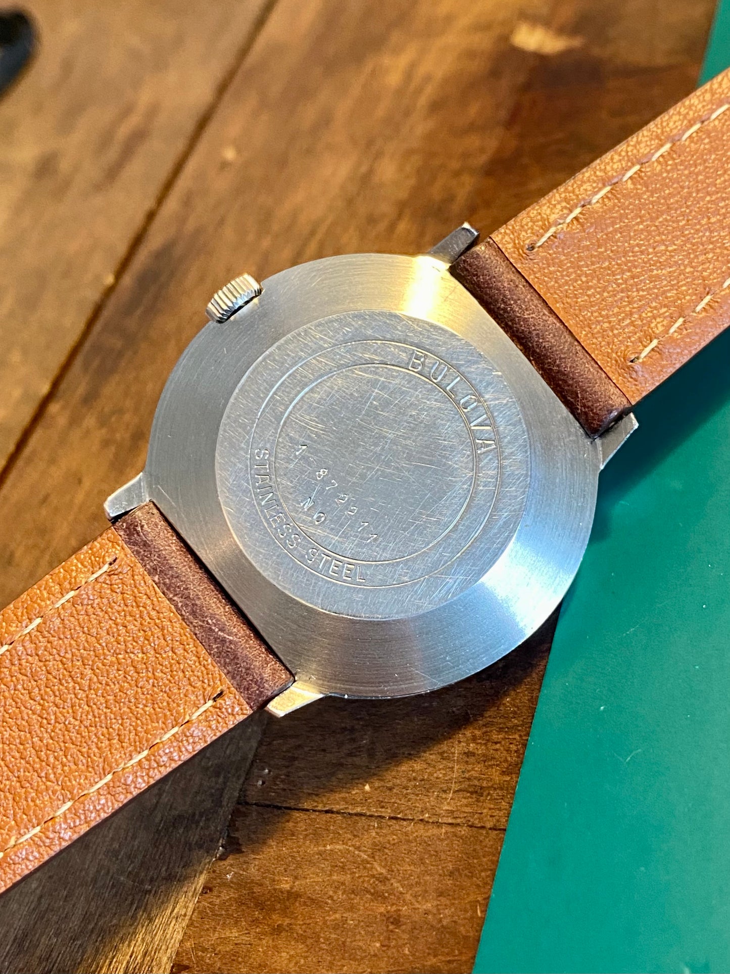 Bulova Automatic Jour Date Calendrier Cal.11ANACB Montre Vintage Mécanique Jumbo 1970