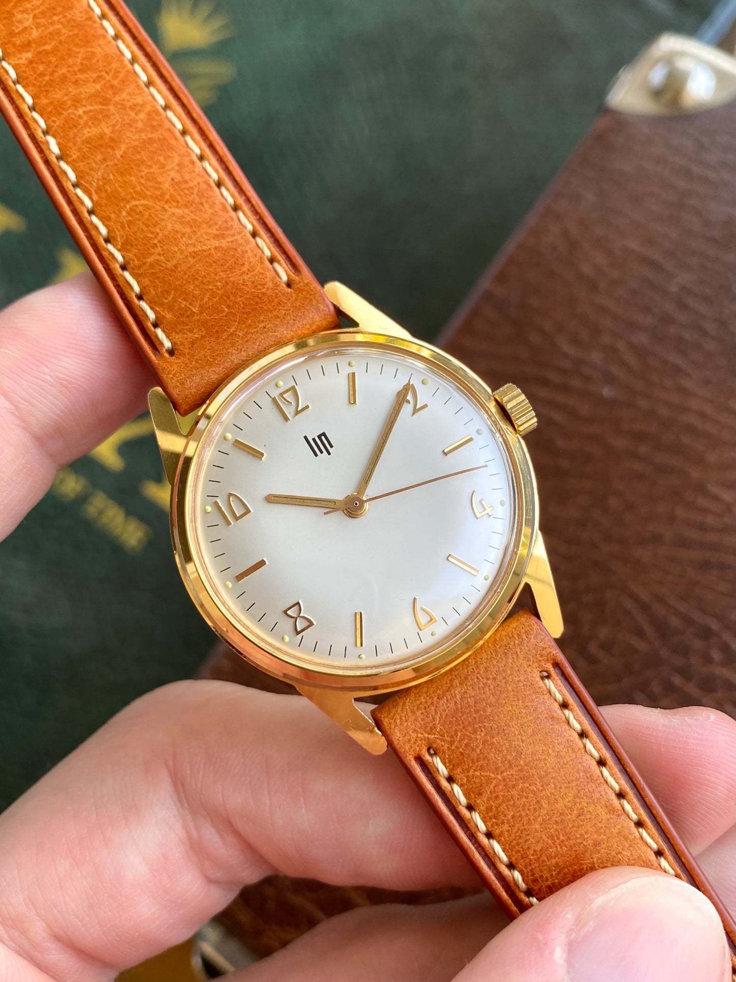LIP France Montre Vintage Mécanique Plaqué Or RSC553 - 1960