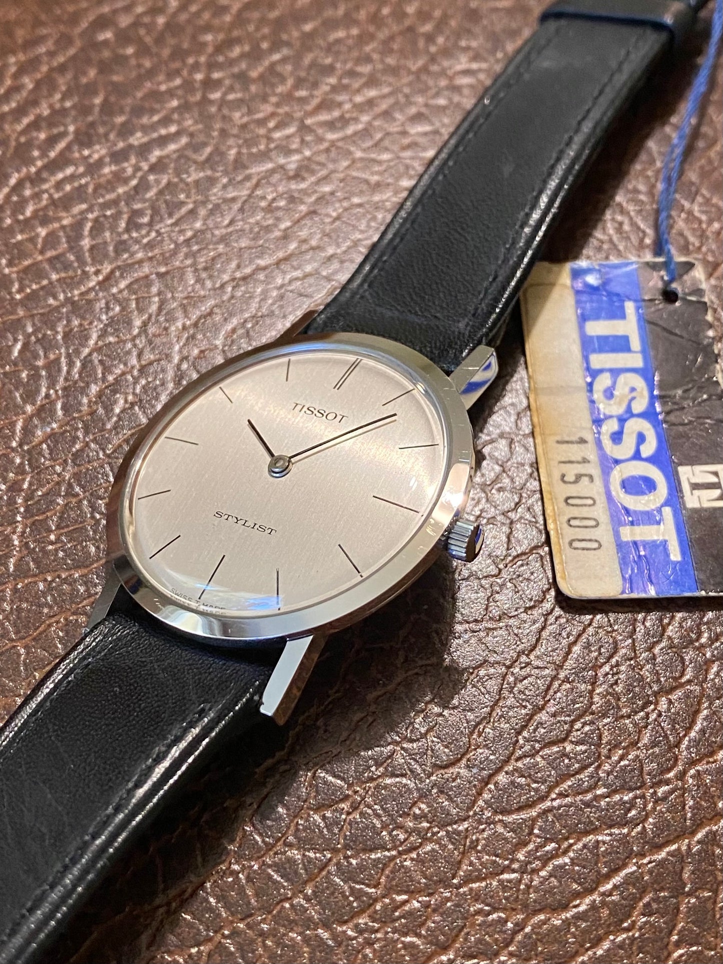 RÉSERVÉE : Tissot Stylist ExtraPlat NOS New Old Stock Neuve Montre Vintage Mécanique Cal.791 - 1960