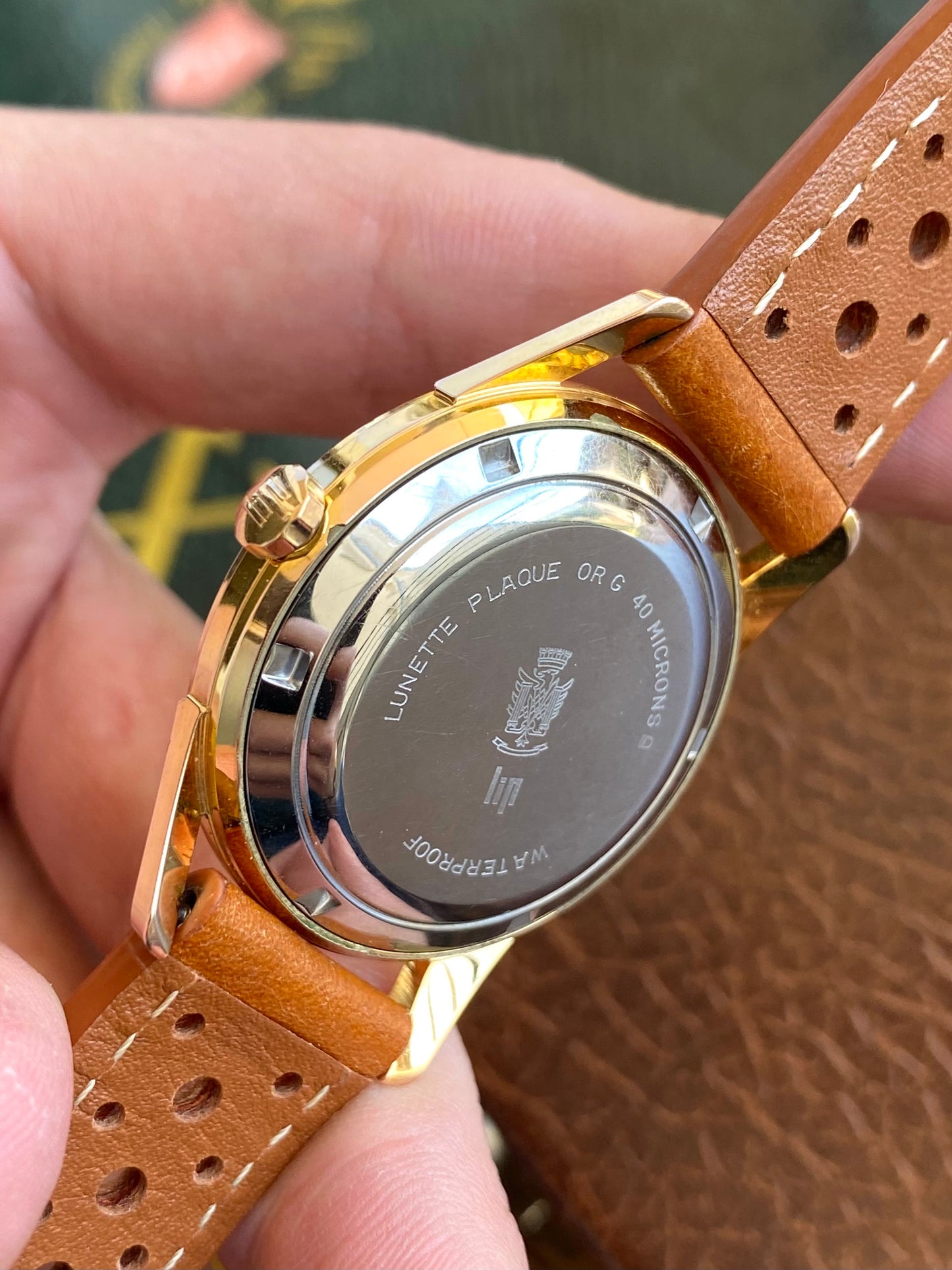 LIP Himalaya Automatic - France Montre Vintage Mécanique R153a Plaqué Or 1960