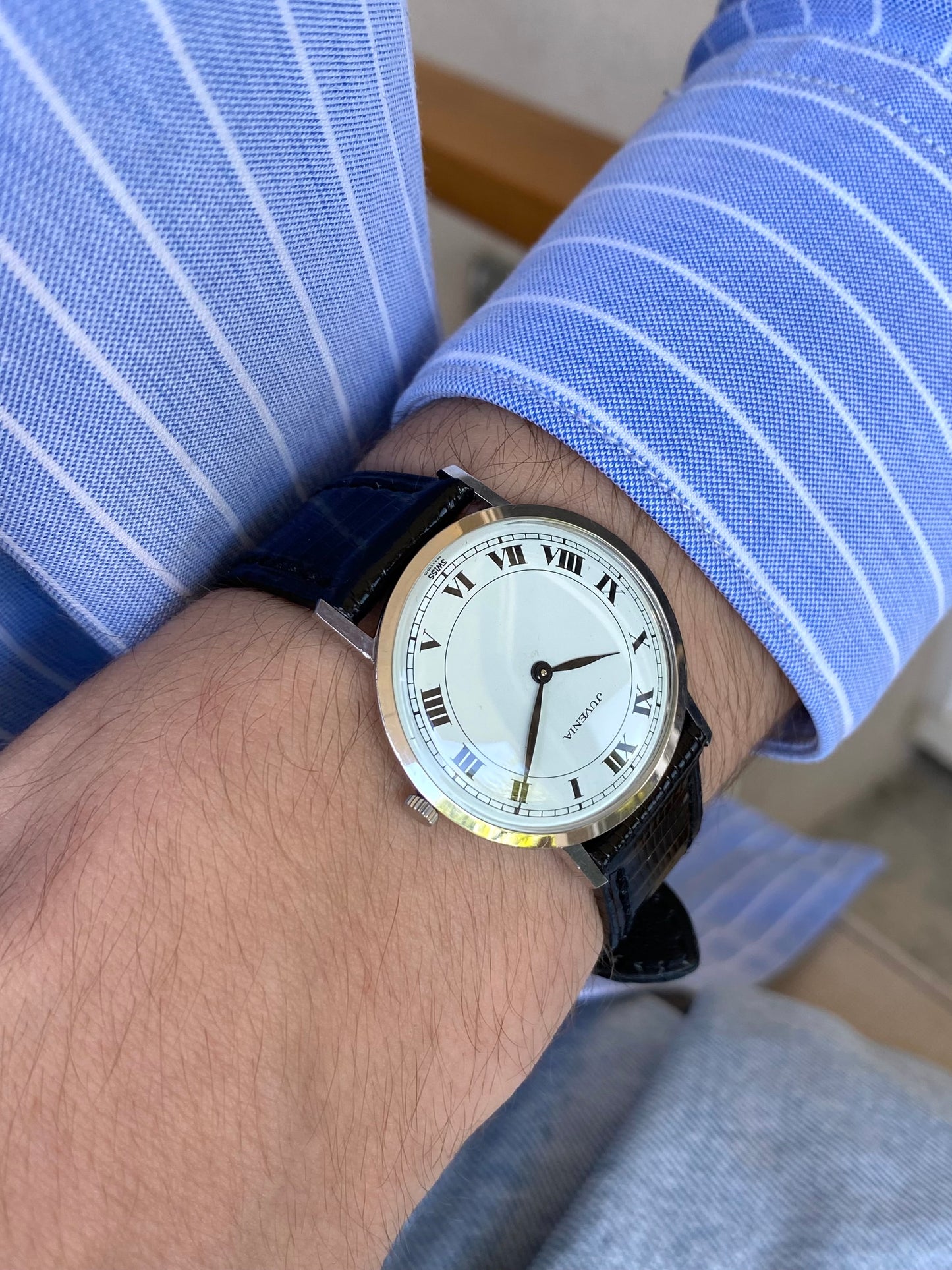 Juvenia Swiss Extra Plate DressWatch - Montre Vintage Mécanique Cal.602 - 1960