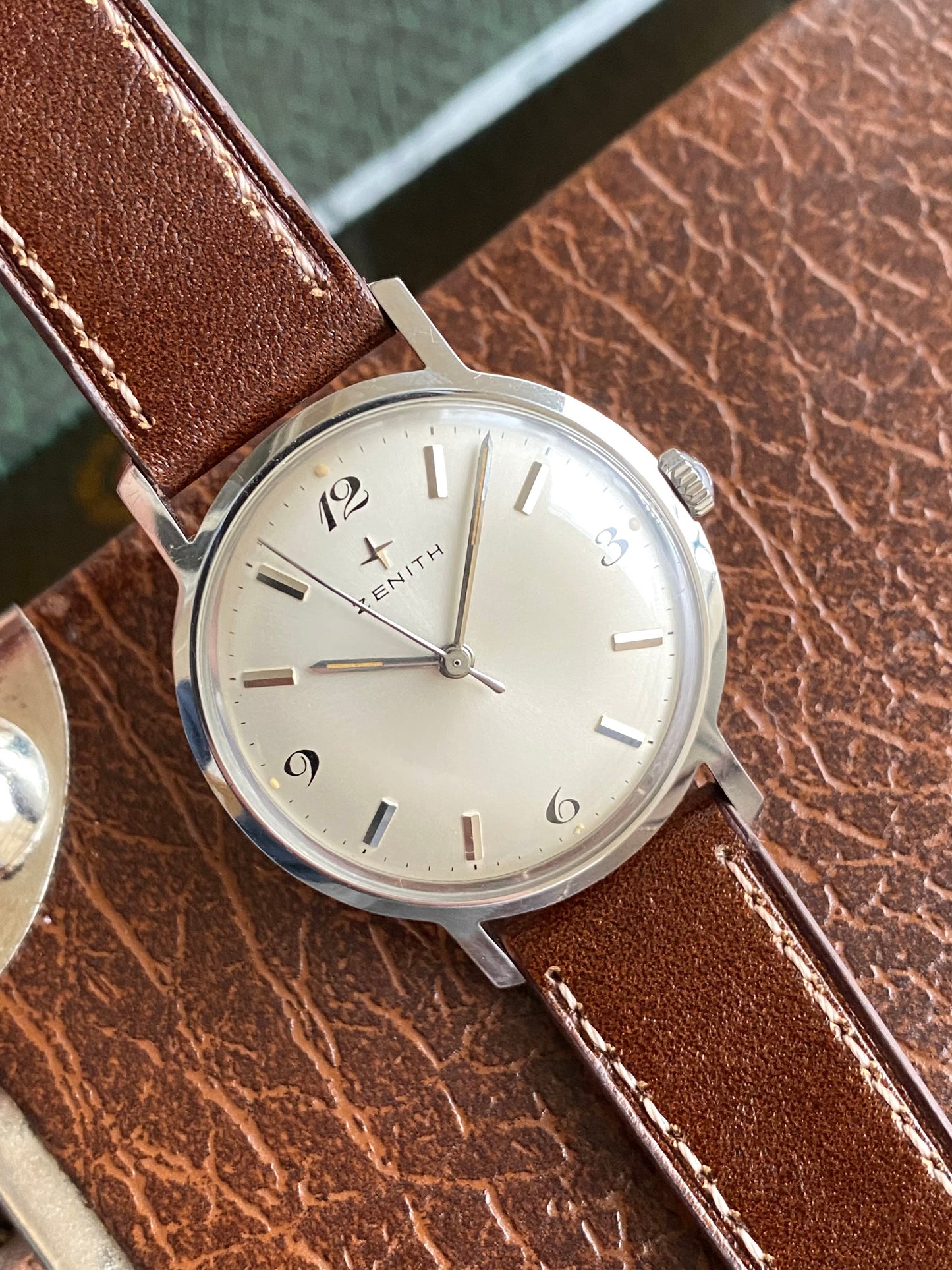 Zenith Montre Vintage Mécanique Suisse - Cal. 2532 Acier - 1960