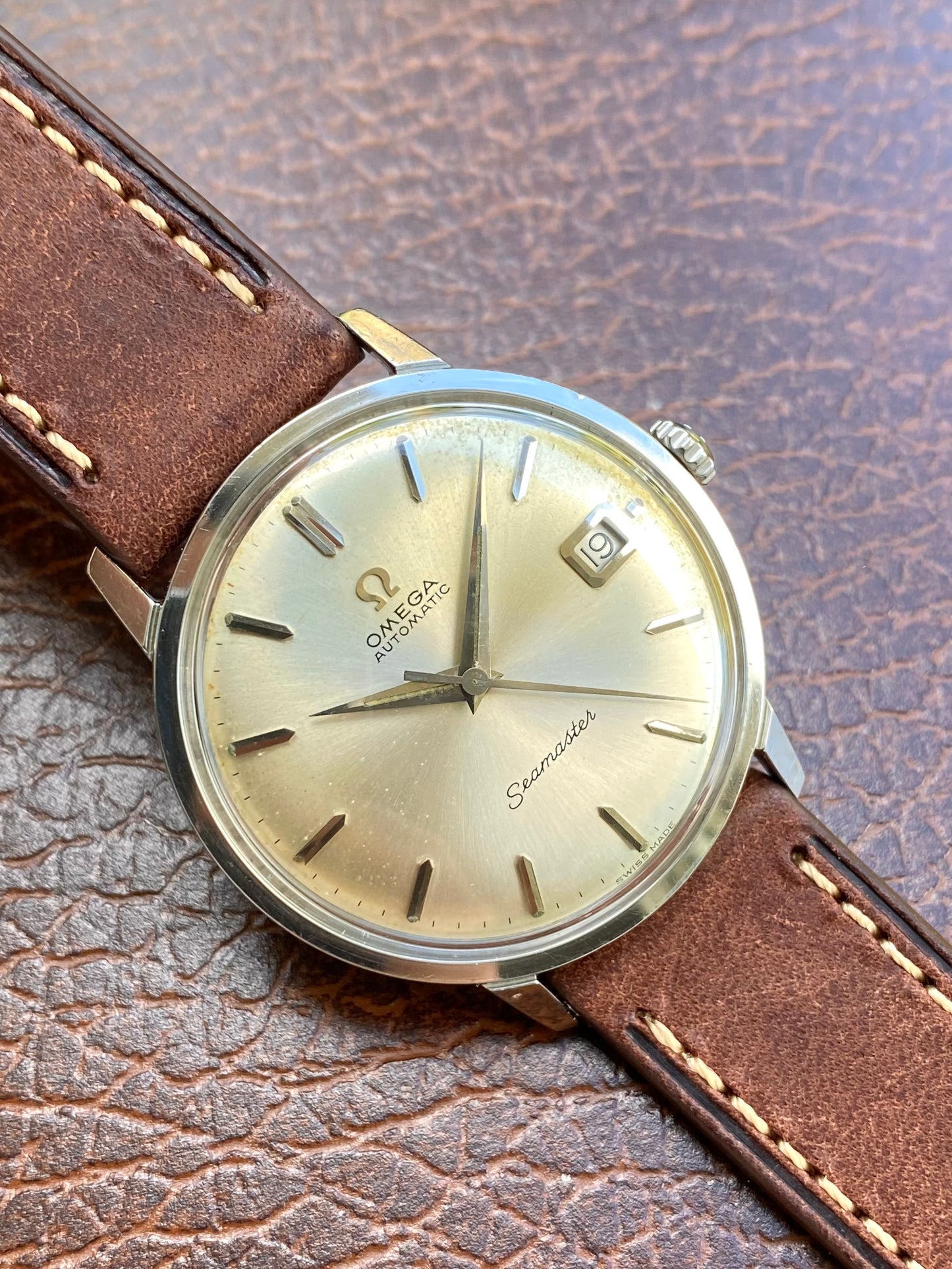 Omega Seamaster Automatic Cal.562 Montre Vintage Mécanique Ref.166.001 - 1963